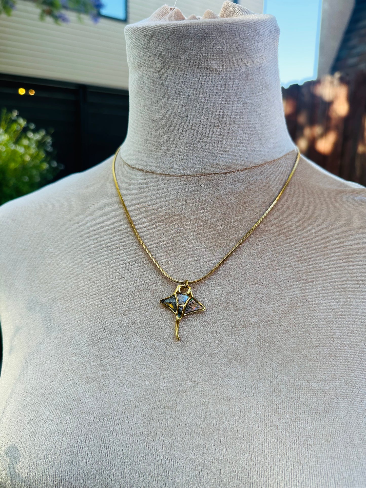 Manta Ray Necklace