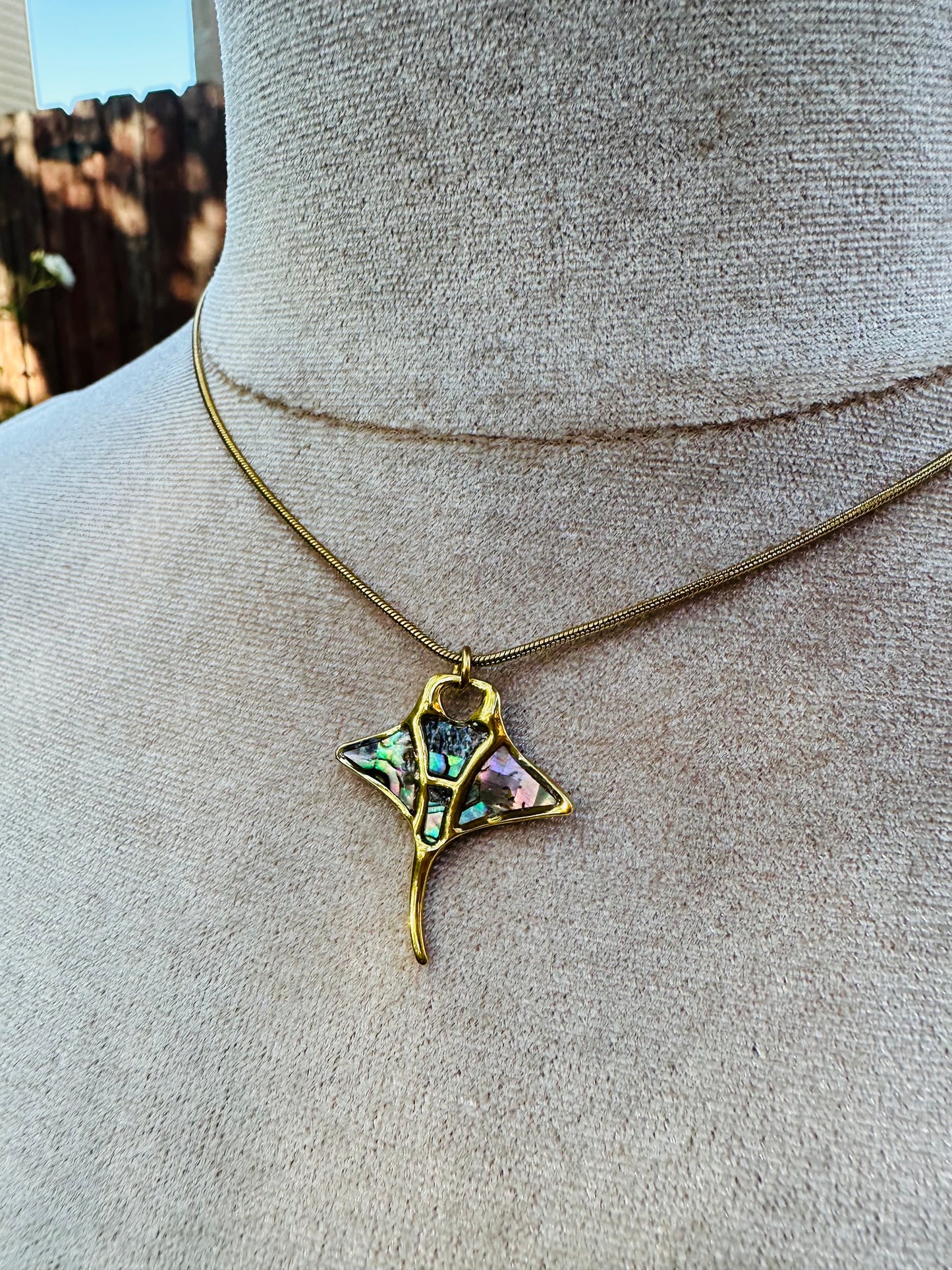 Manta Ray Necklace