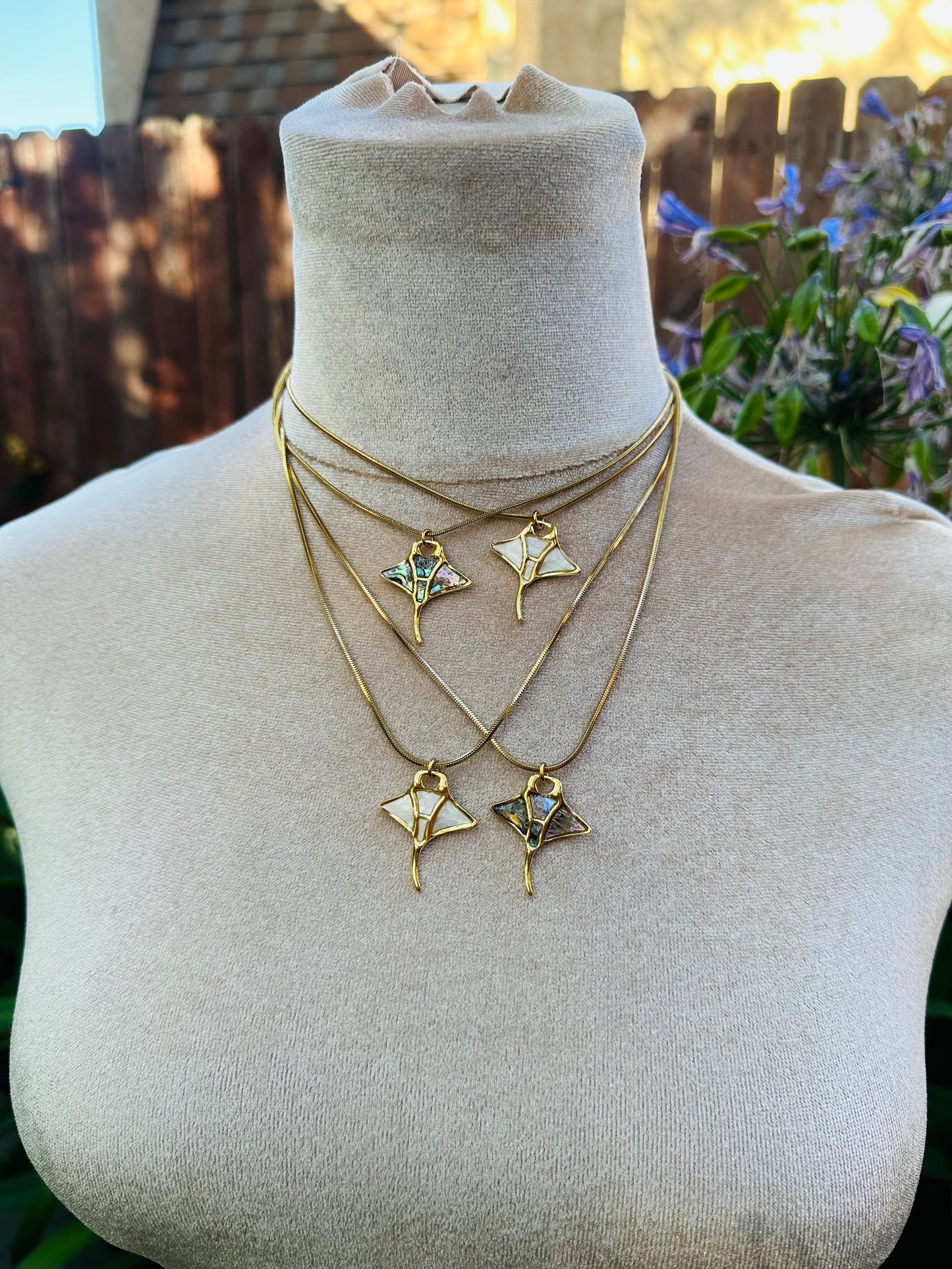 Manta Ray Necklace