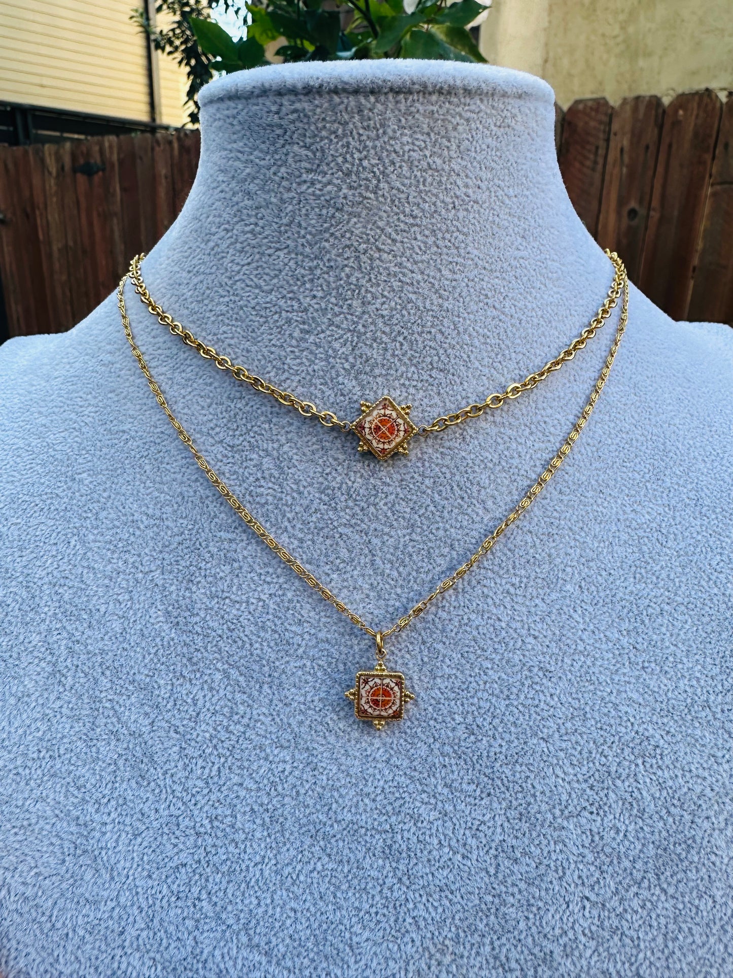 Choose Your Tile: Funk Zone Choker Necklace