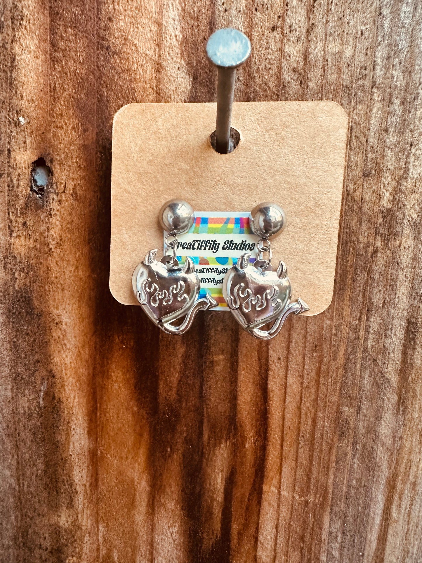 “You Sexy Devil” Earrings
