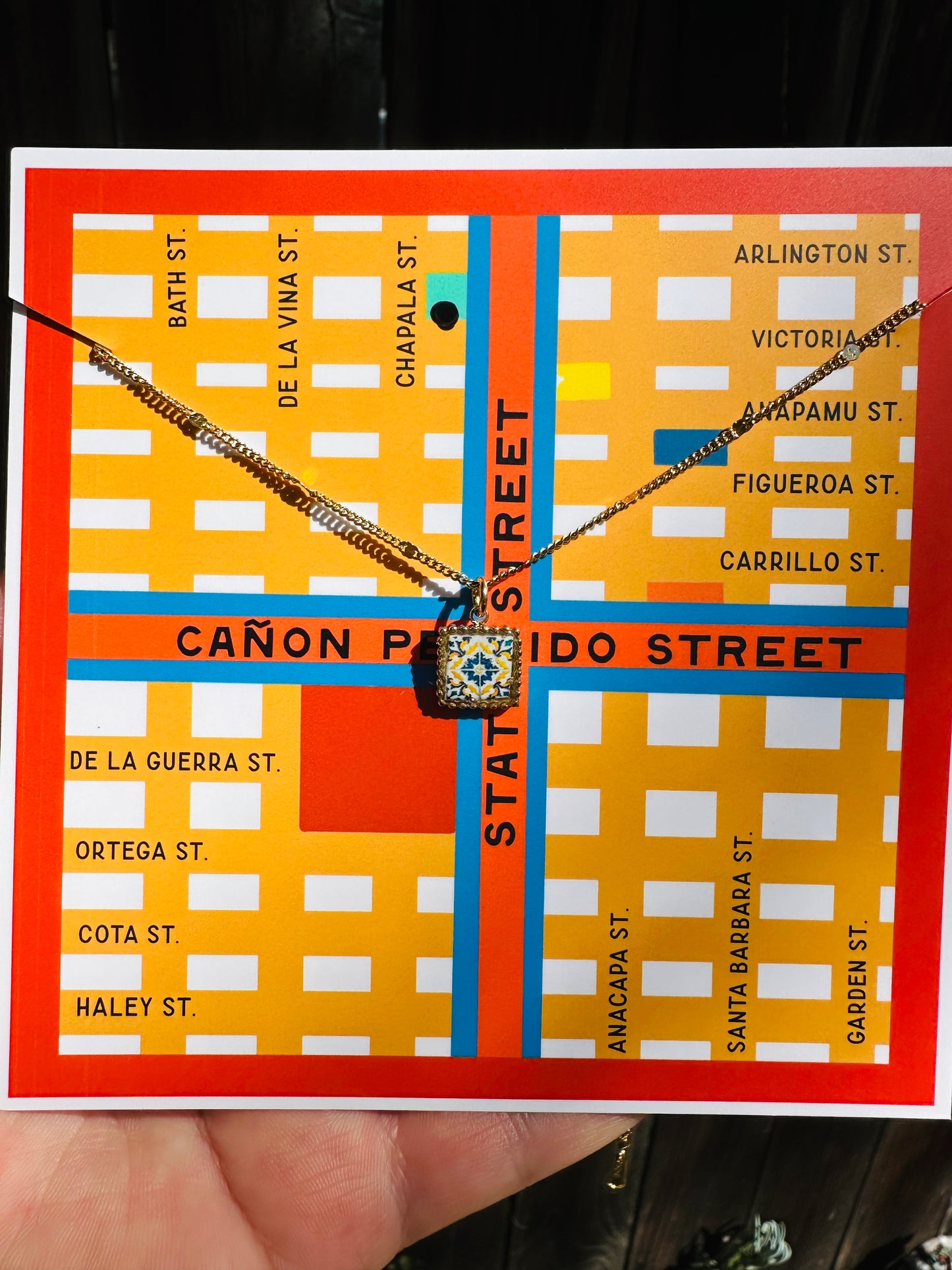 Choose Your Tile: Tiles to Go Pendant Necklace