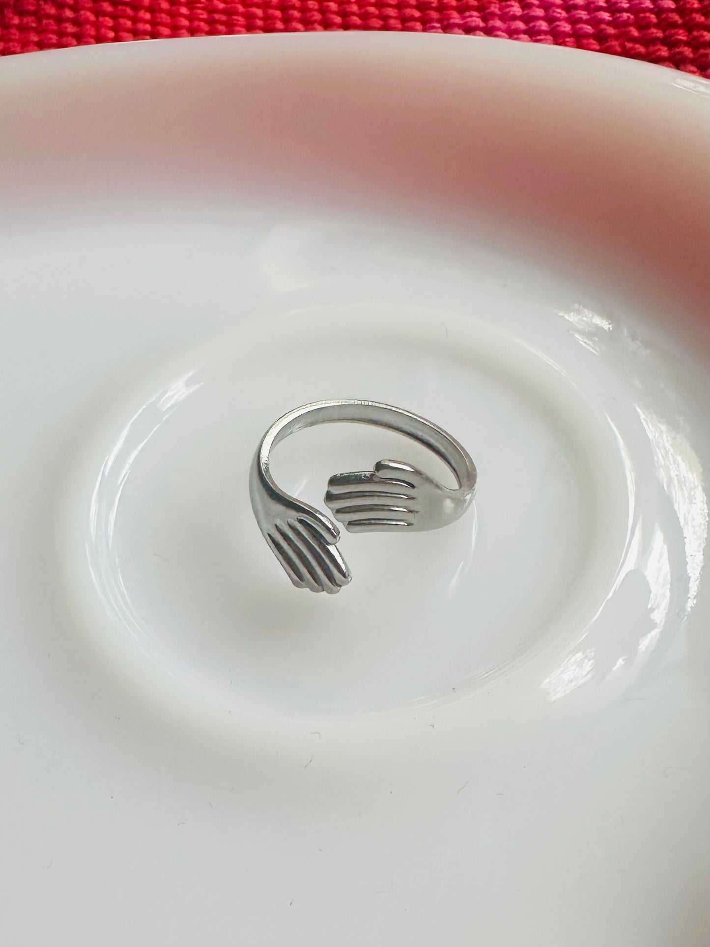 Hug Hands Ring