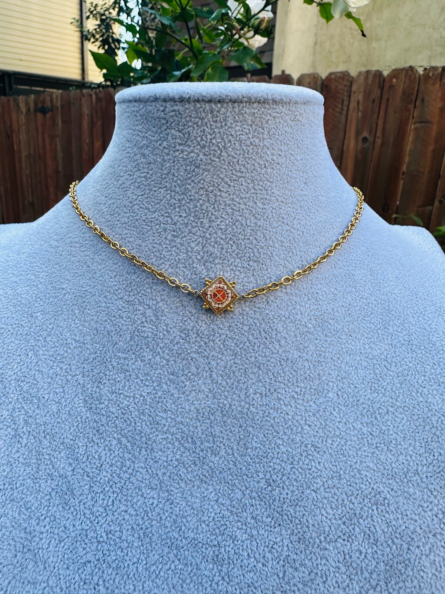 Choose Your Tile: Funk Zone Choker Necklace