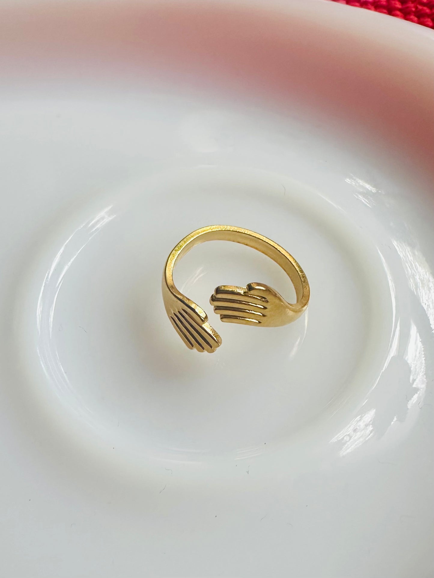 Hug Hands Ring