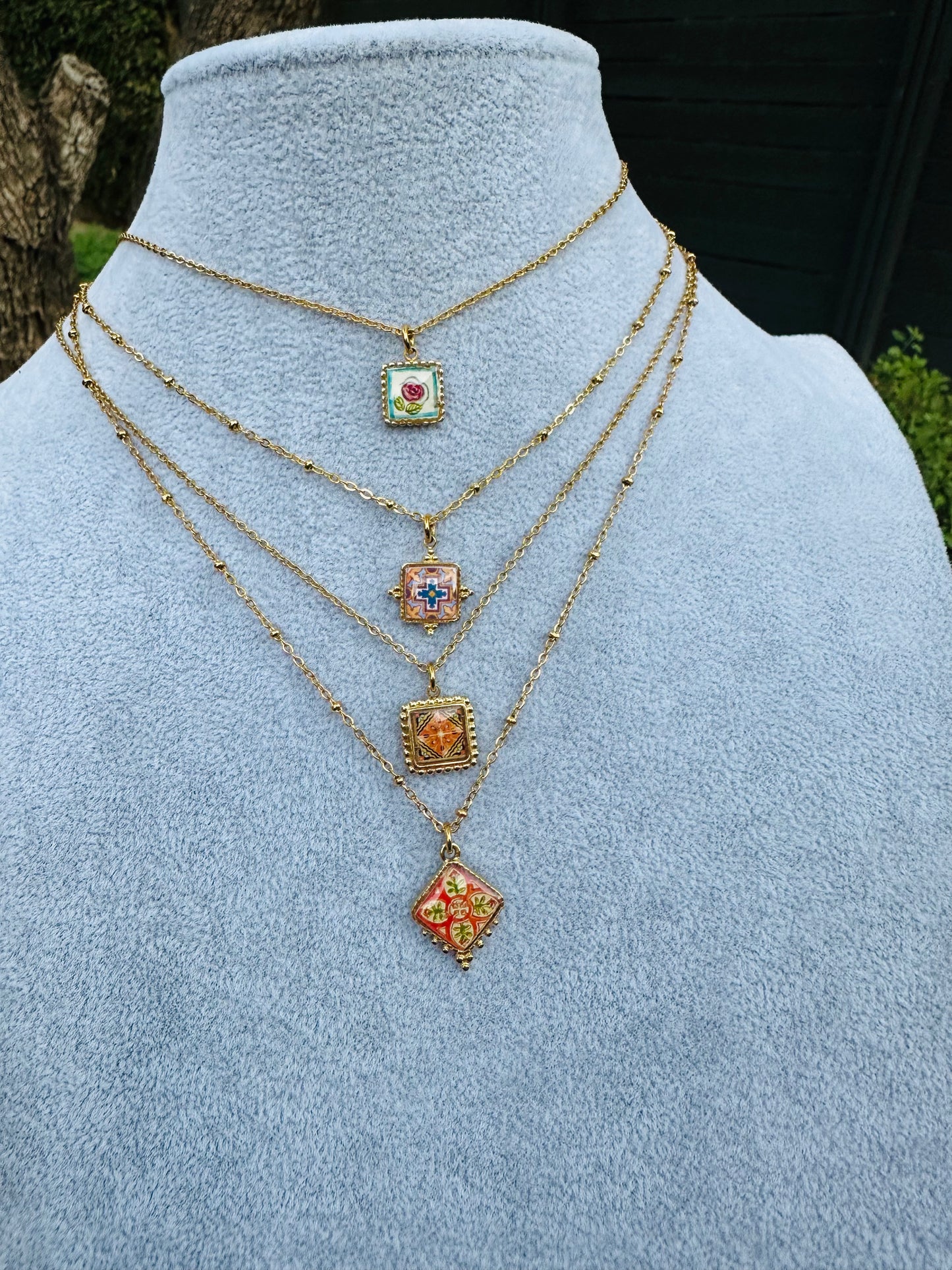 Choose Your Tile: Tiles to Go Pendant Necklace