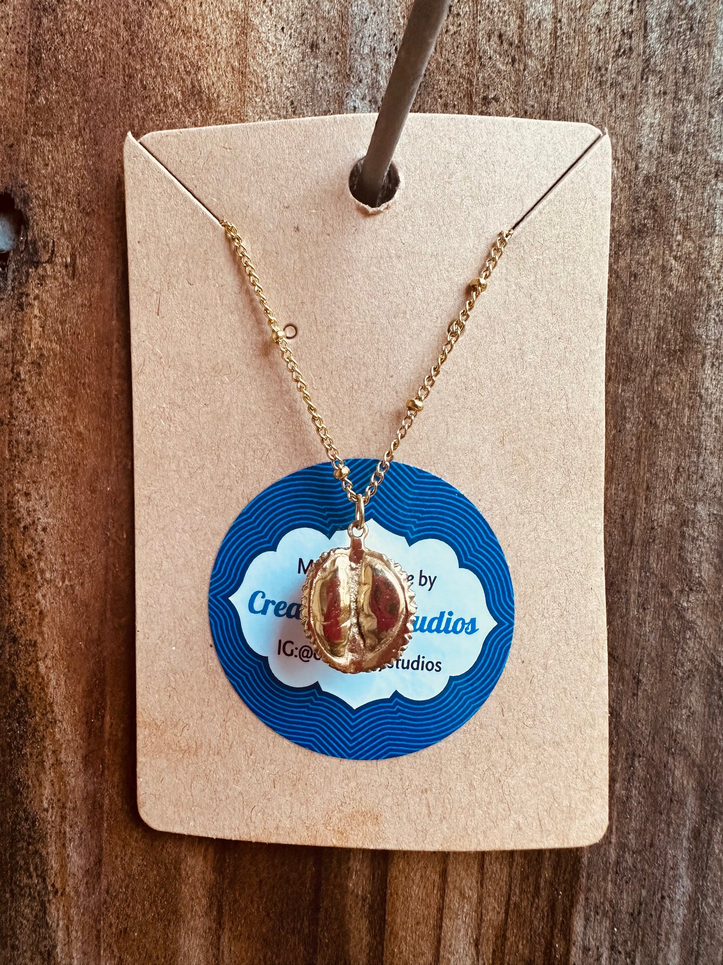 3D Durian Necklace