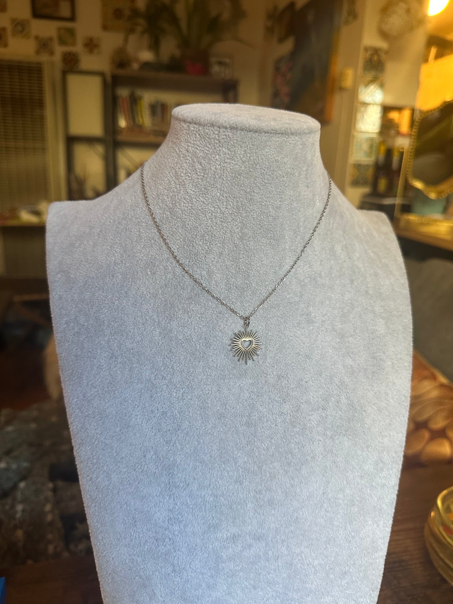 Shining Heart Necklace