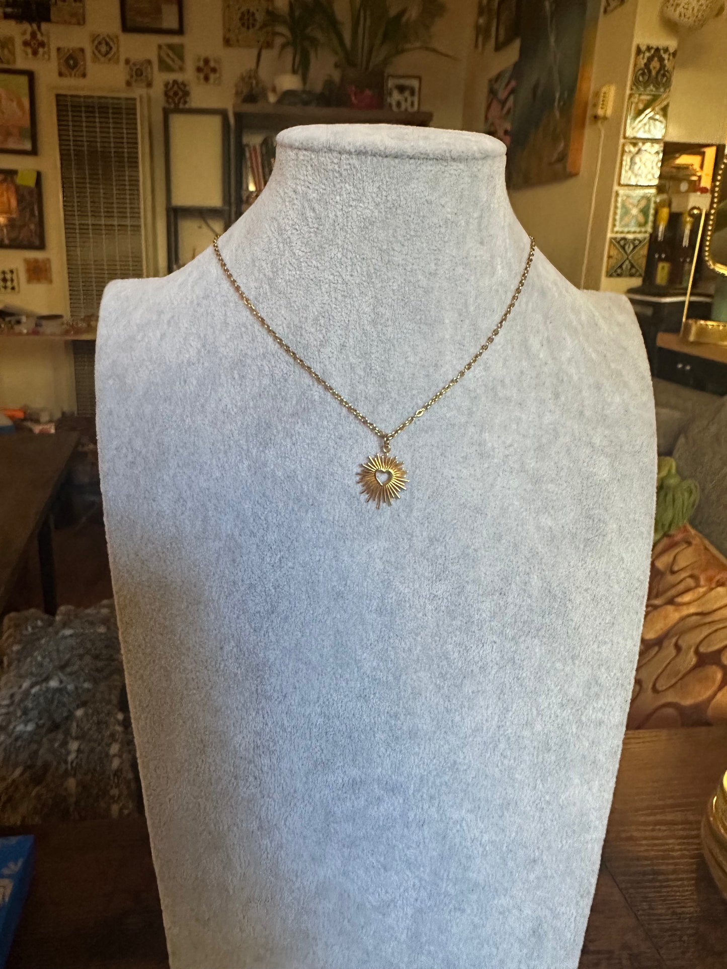 Shining Heart Necklace