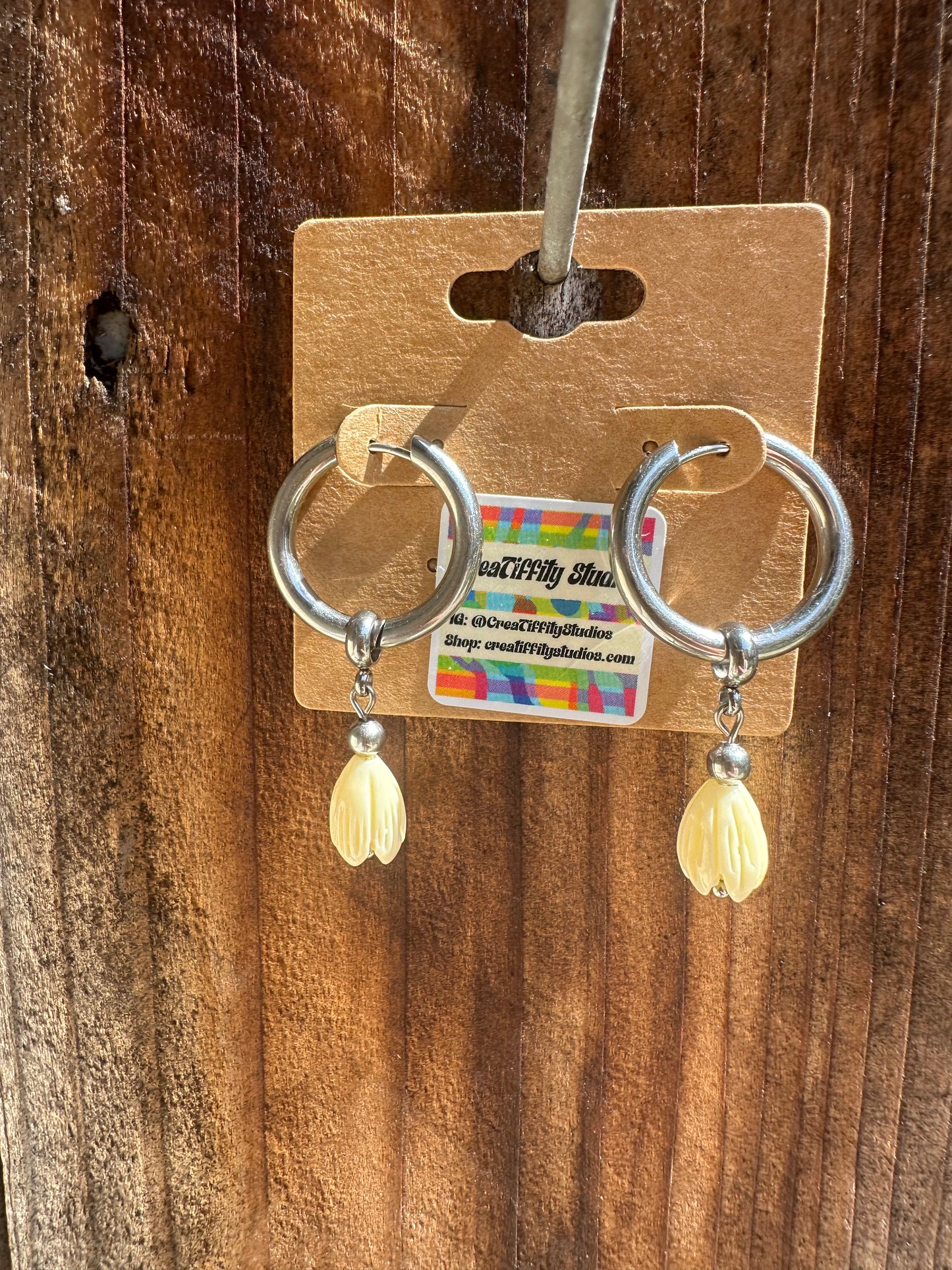 Champa Pka Huggie Hoops