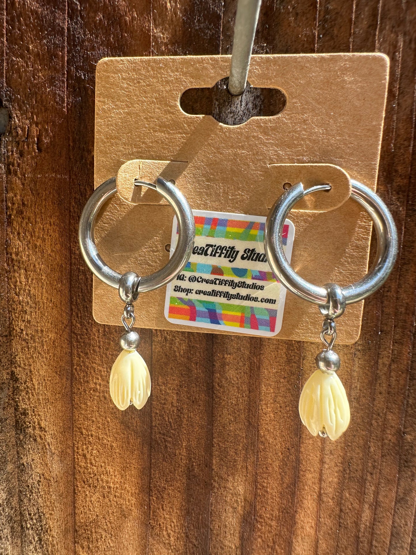 Champa Pka Huggie Hoops