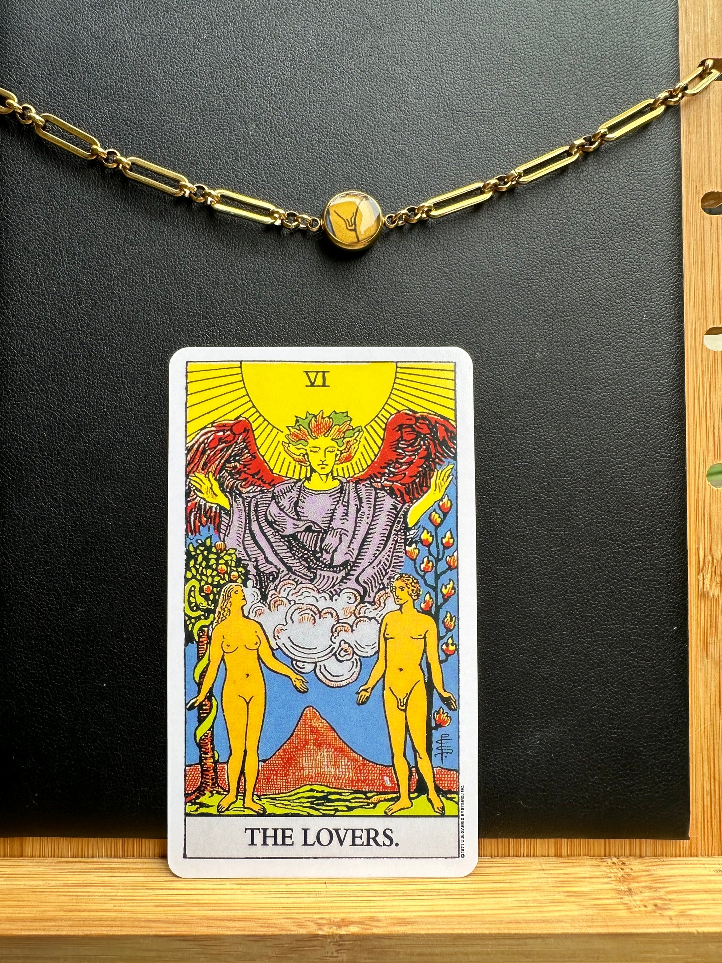 Tarot To Go: The Lovers His n Hers Choker Necklaces