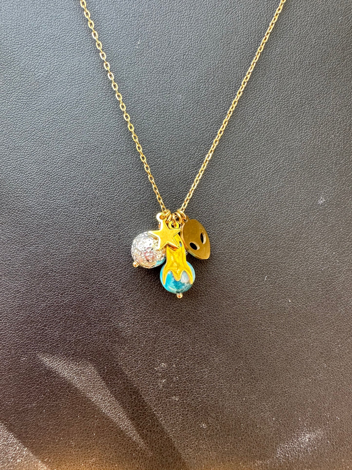 Extraterrestrial Traveler Necklace (Made to Order)
