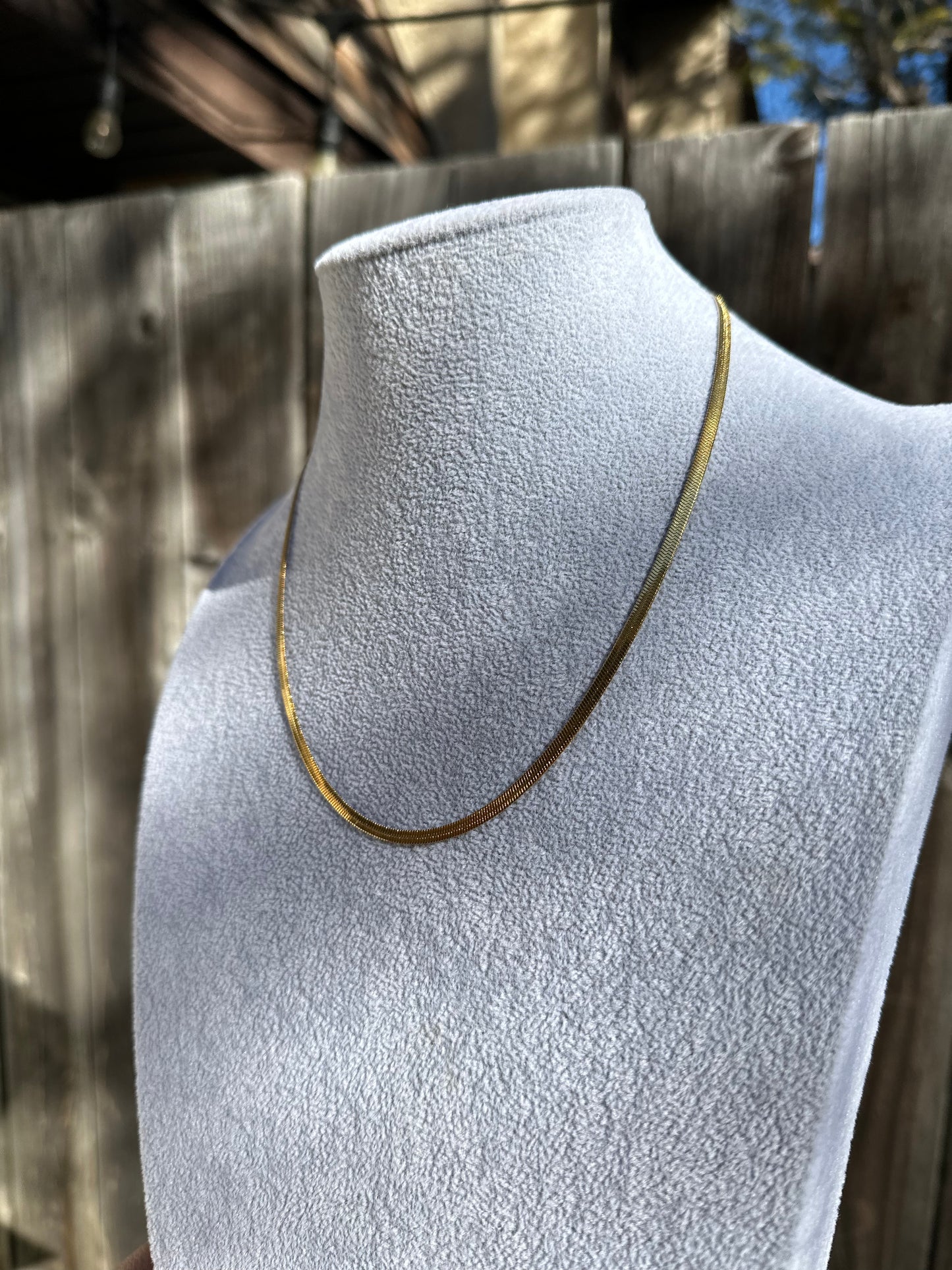 Breakwater Herringbone Necklace