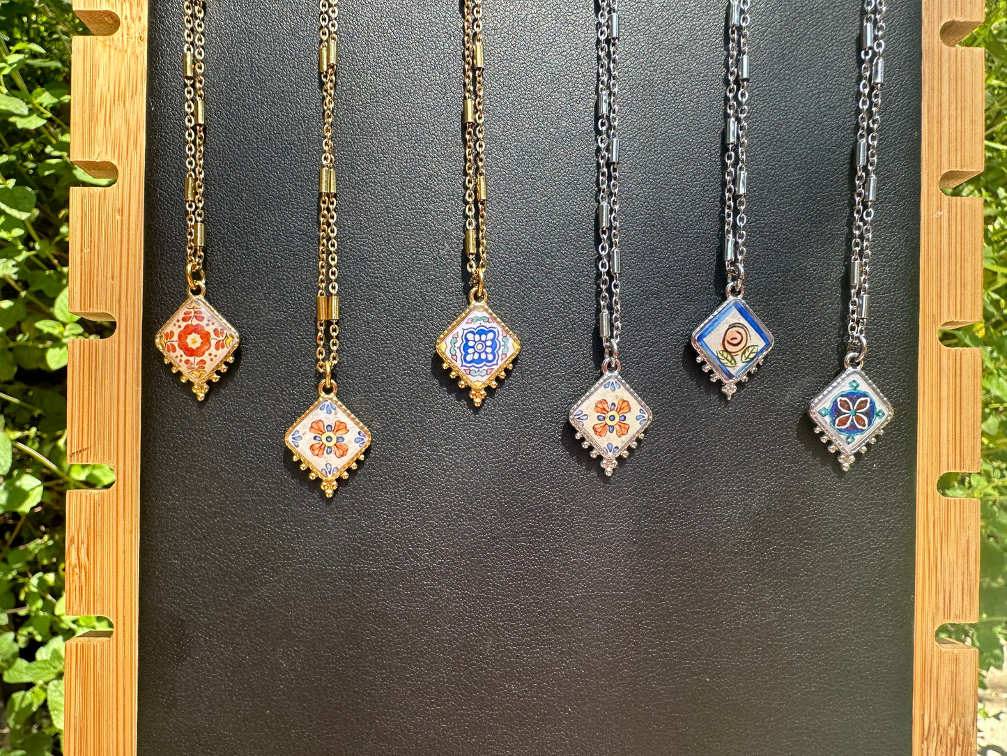 Choose Your Tile: Tiles to Go Pendant Necklace
