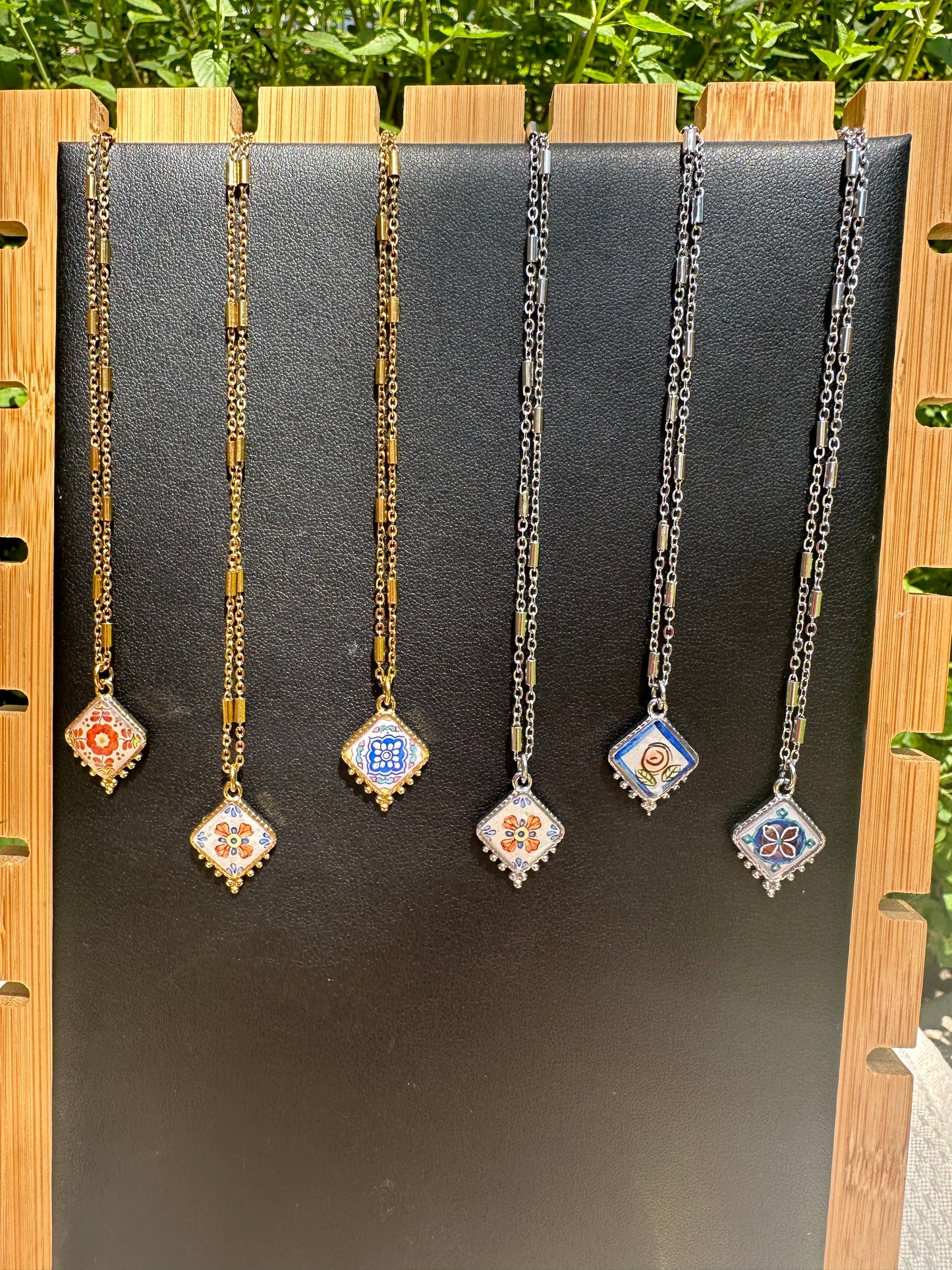 Choose Your Tile: Tiles to Go Pendant Necklace