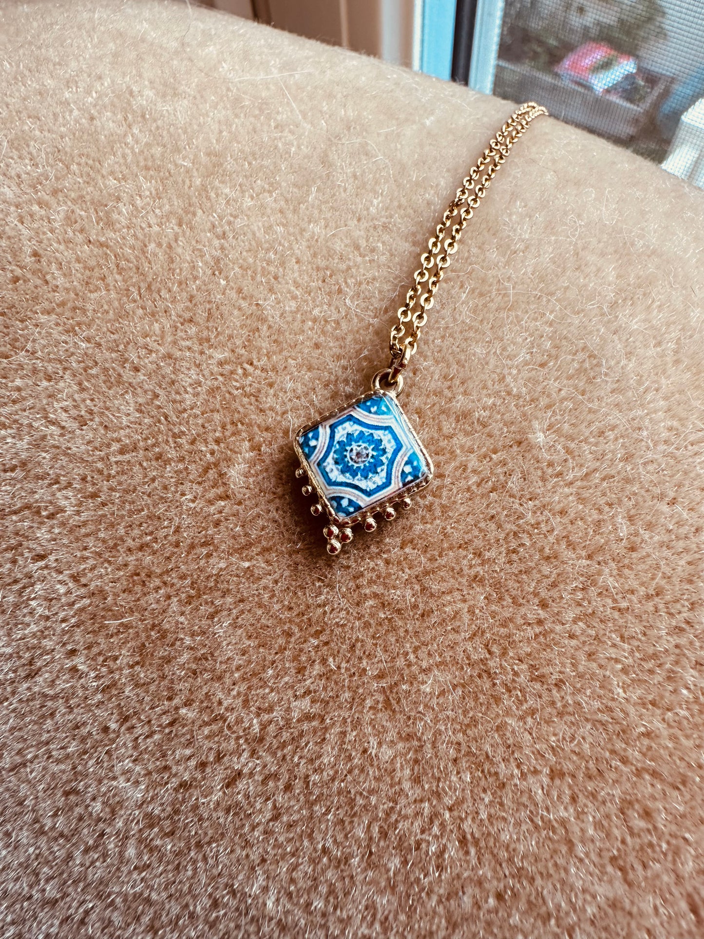 Choose Your Tile: Tiles to Go Pendant Necklace