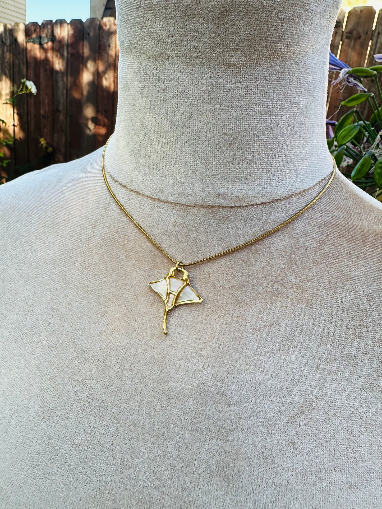 Manta Ray Necklace
