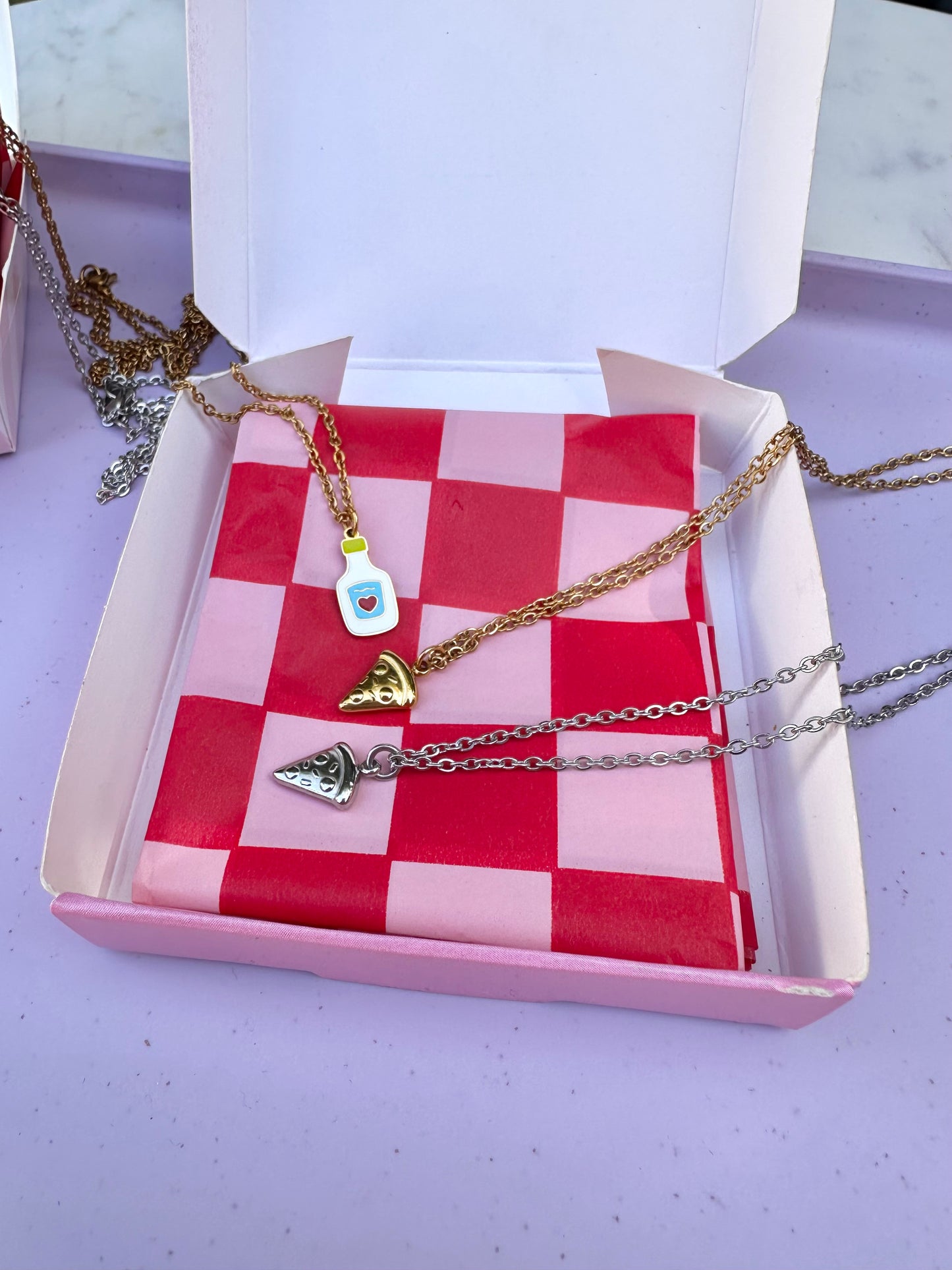 Food Fight Necklace (Burger, Pizza, or Fries)