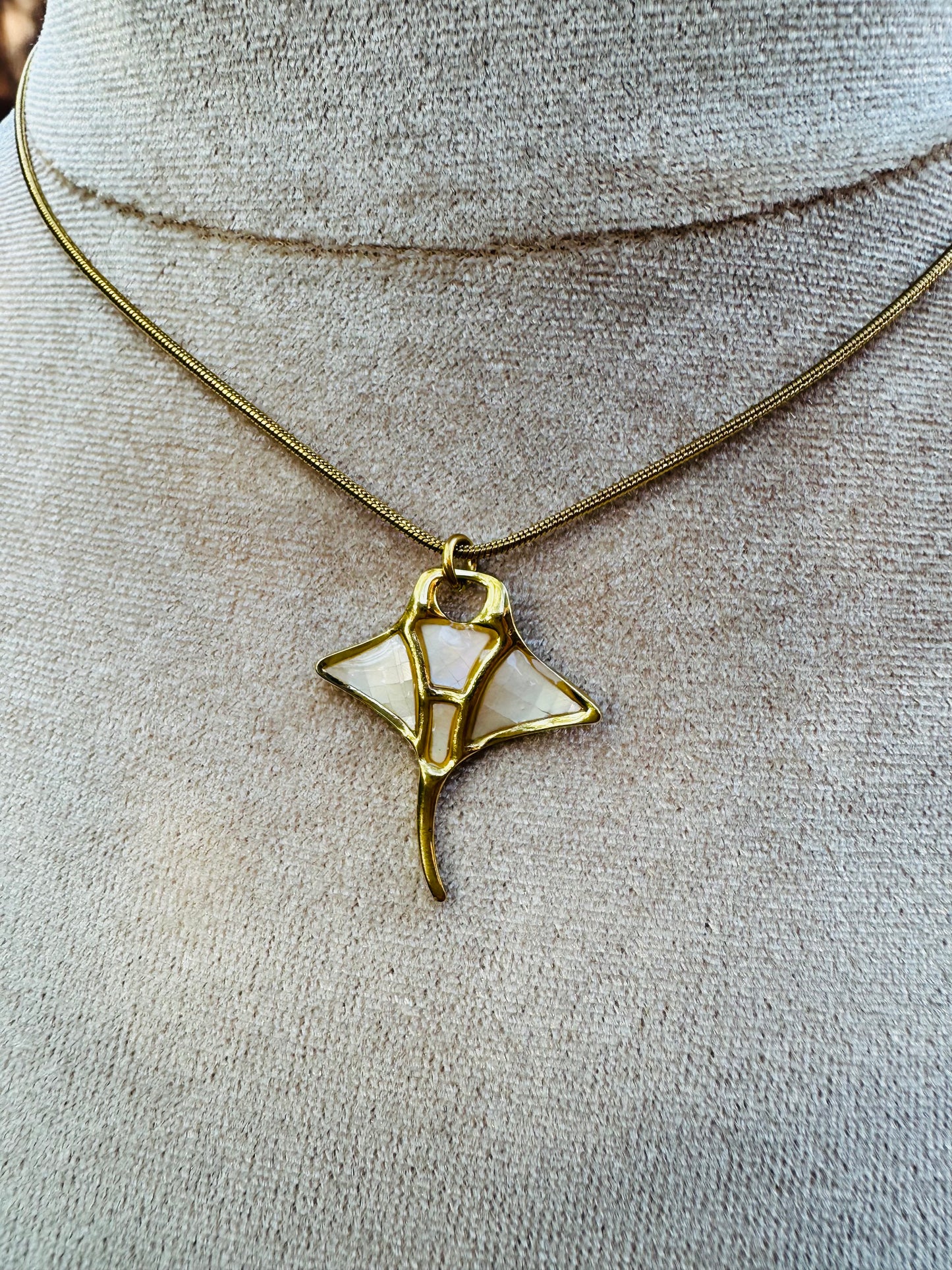 Manta Ray Necklace