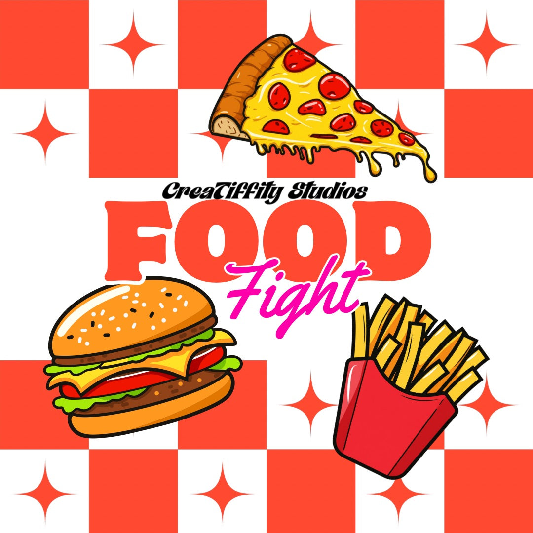 Food Fight Necklace (Burger, Pizza, or Fries)