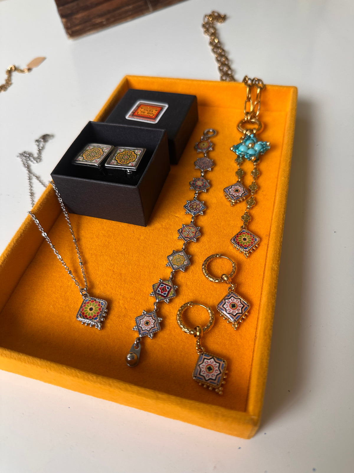 Choose Your Tile: Tiles to Go Pendant Necklace