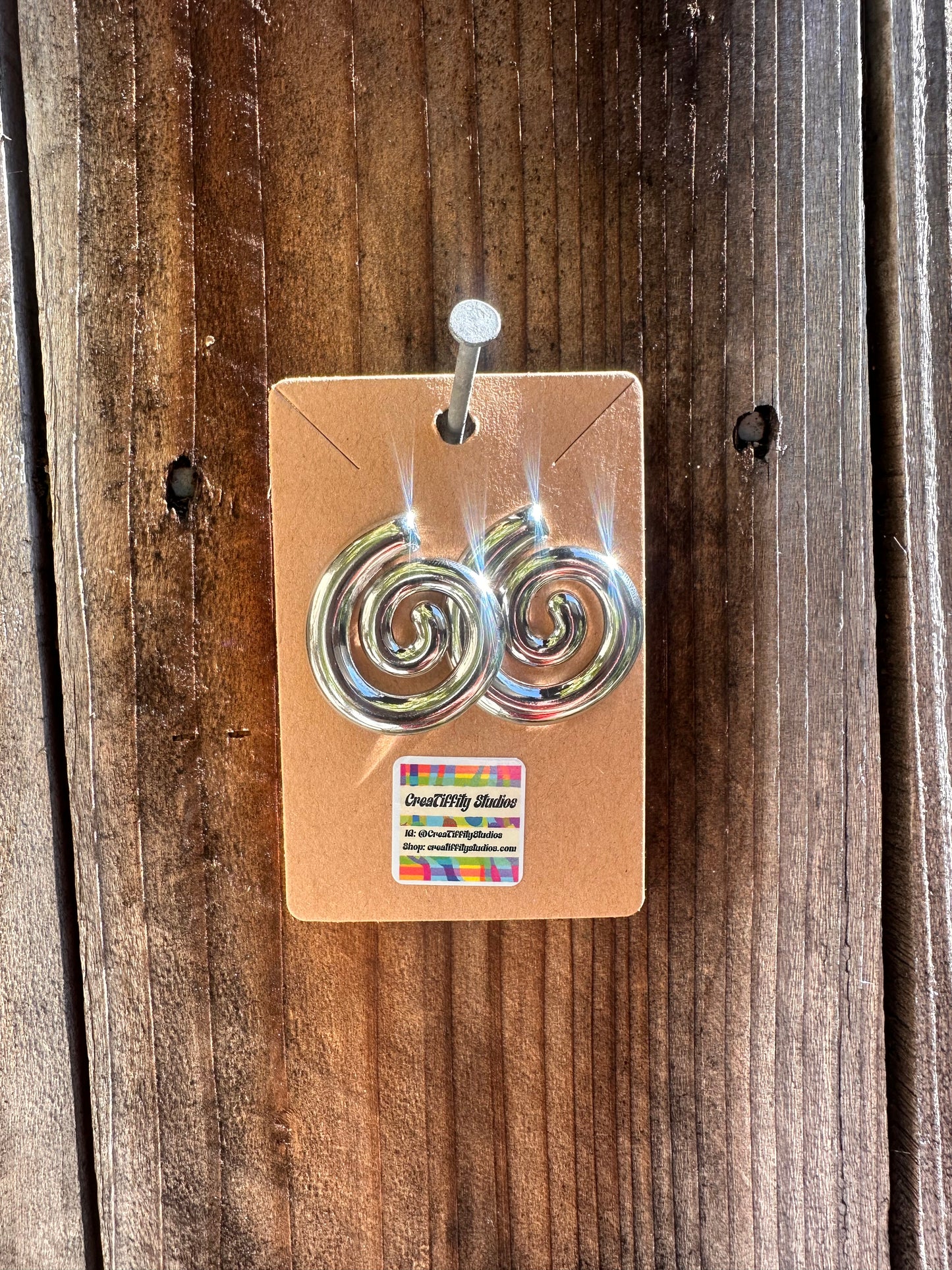 Swirly Pop Earrings