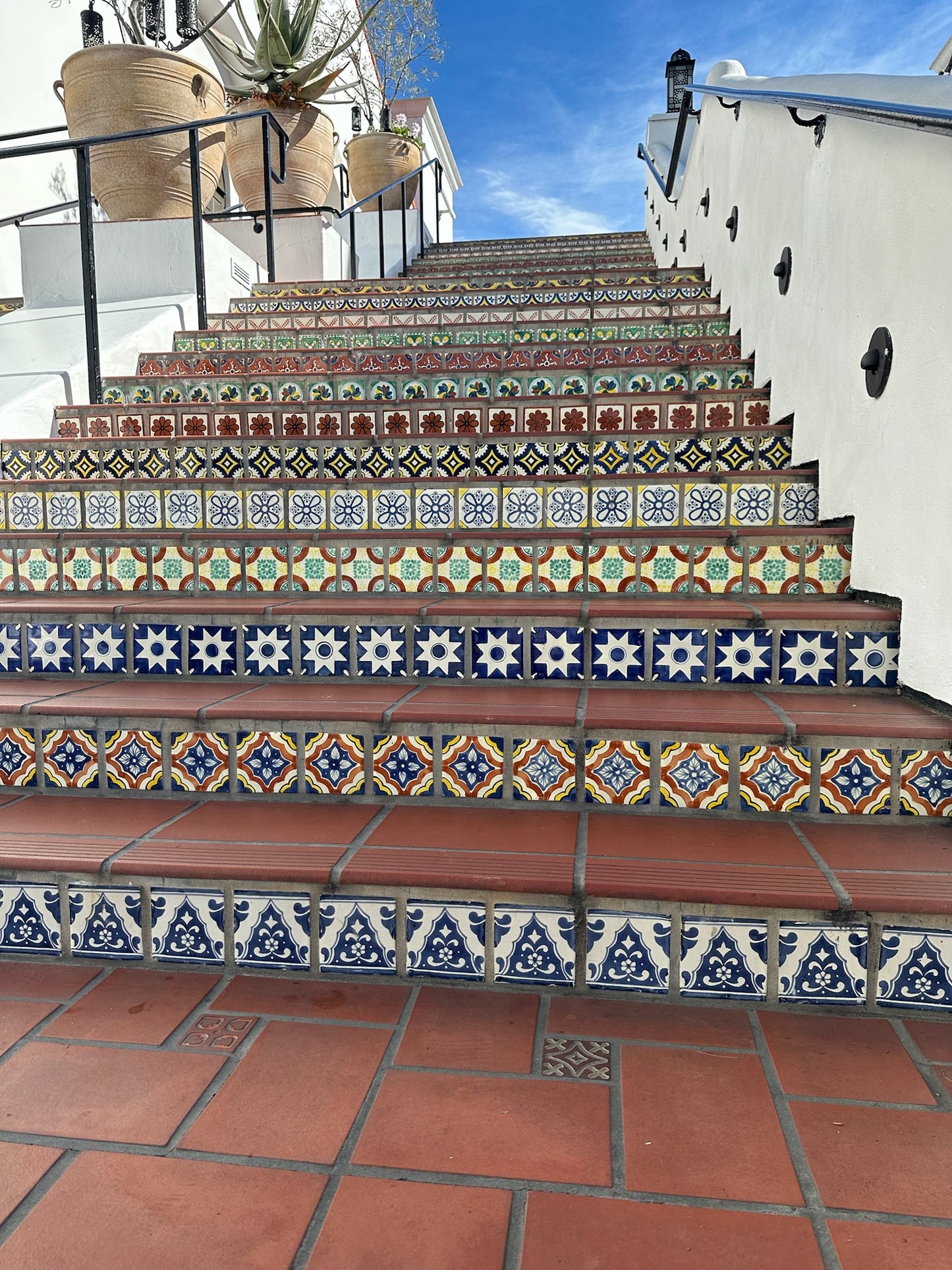 Starburst Tile Studs (Paseo Nuevo Steps)