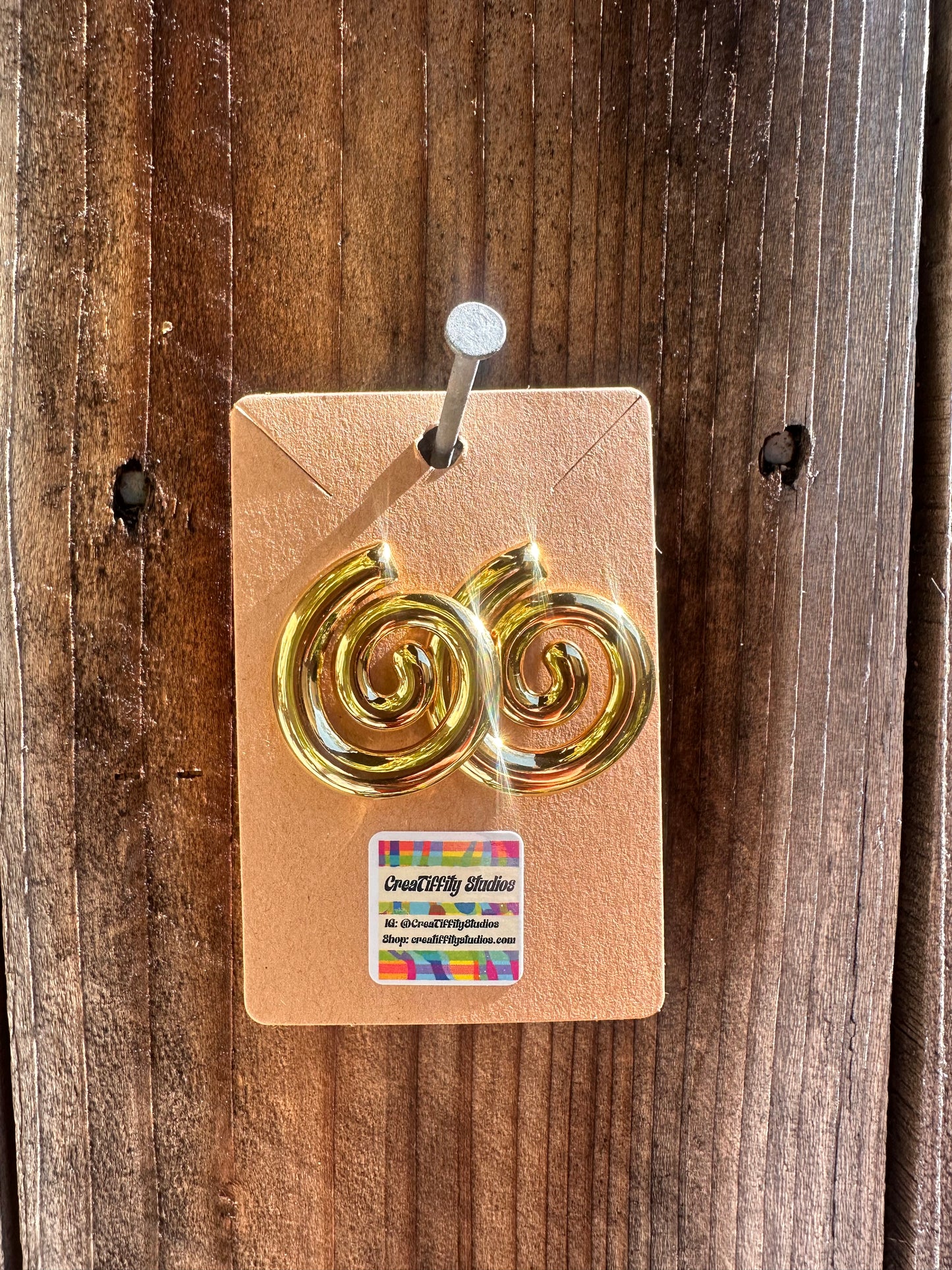 Swirly Pop Earrings