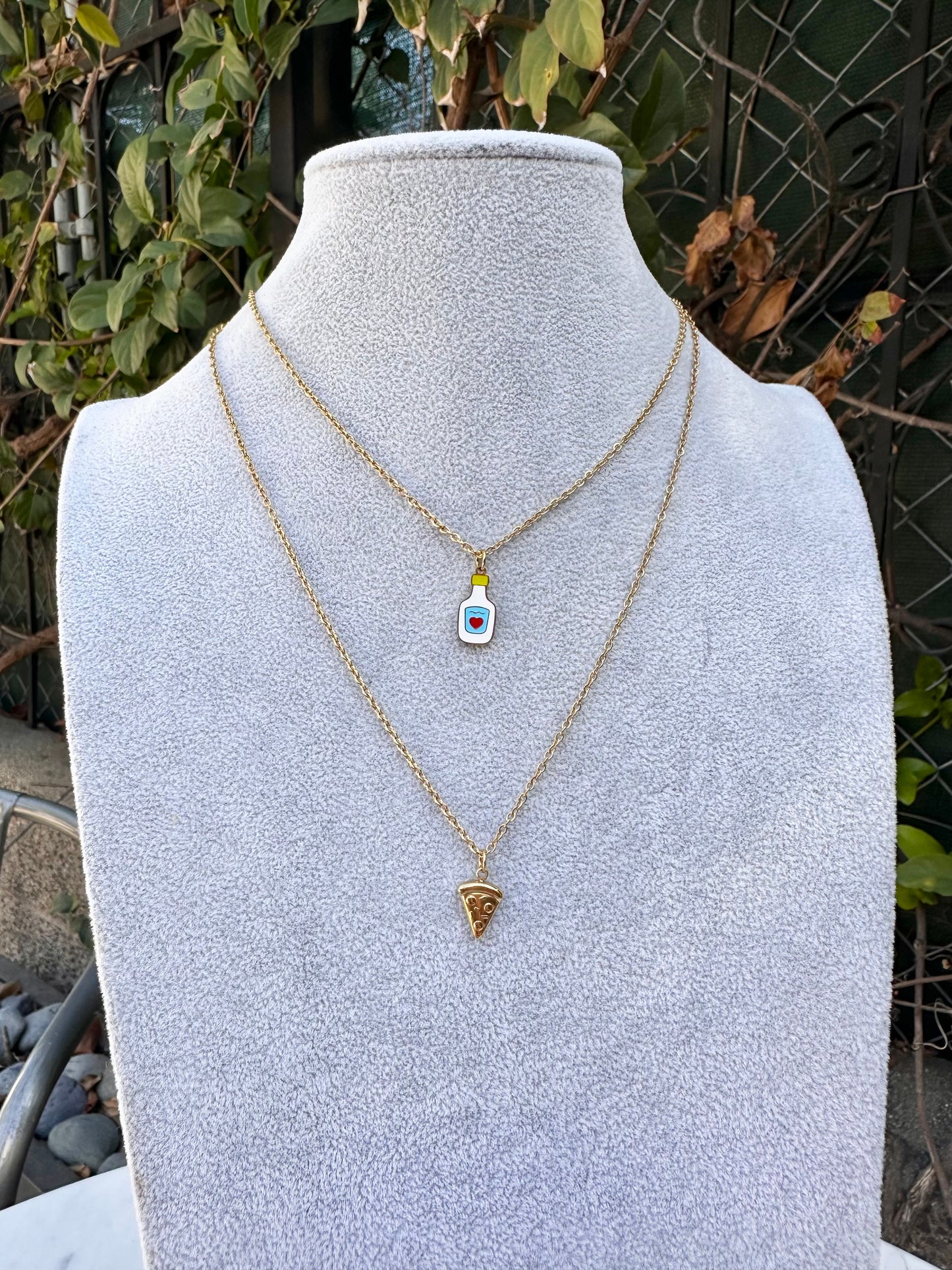 Food Fight Necklace (Burger, Pizza, or Fries)