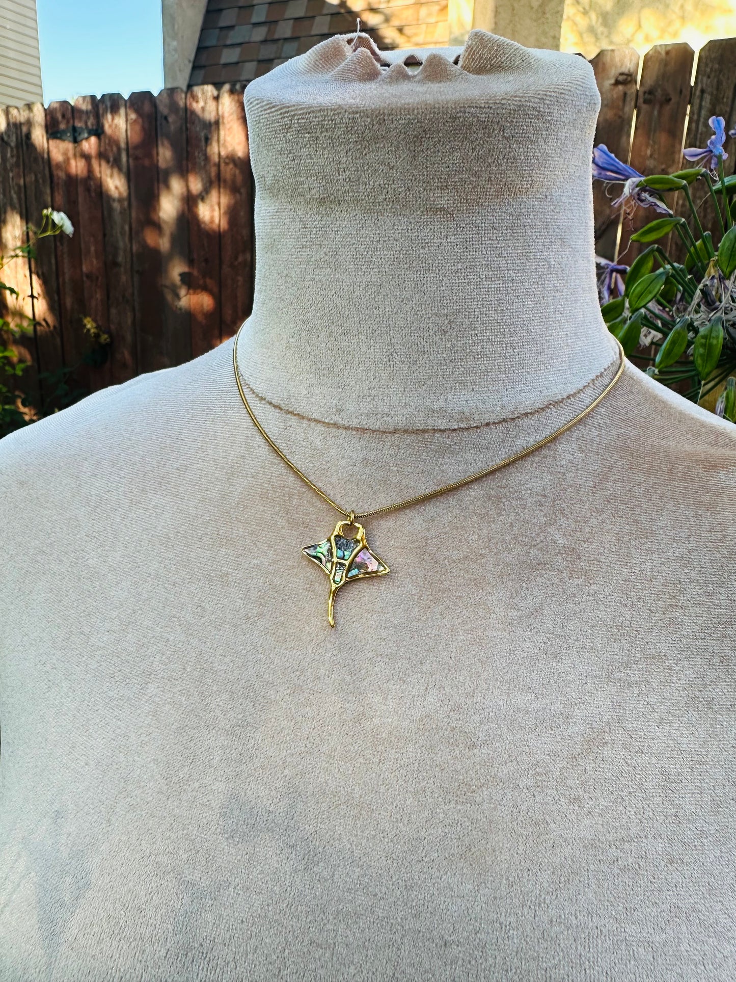 Manta Ray Necklace