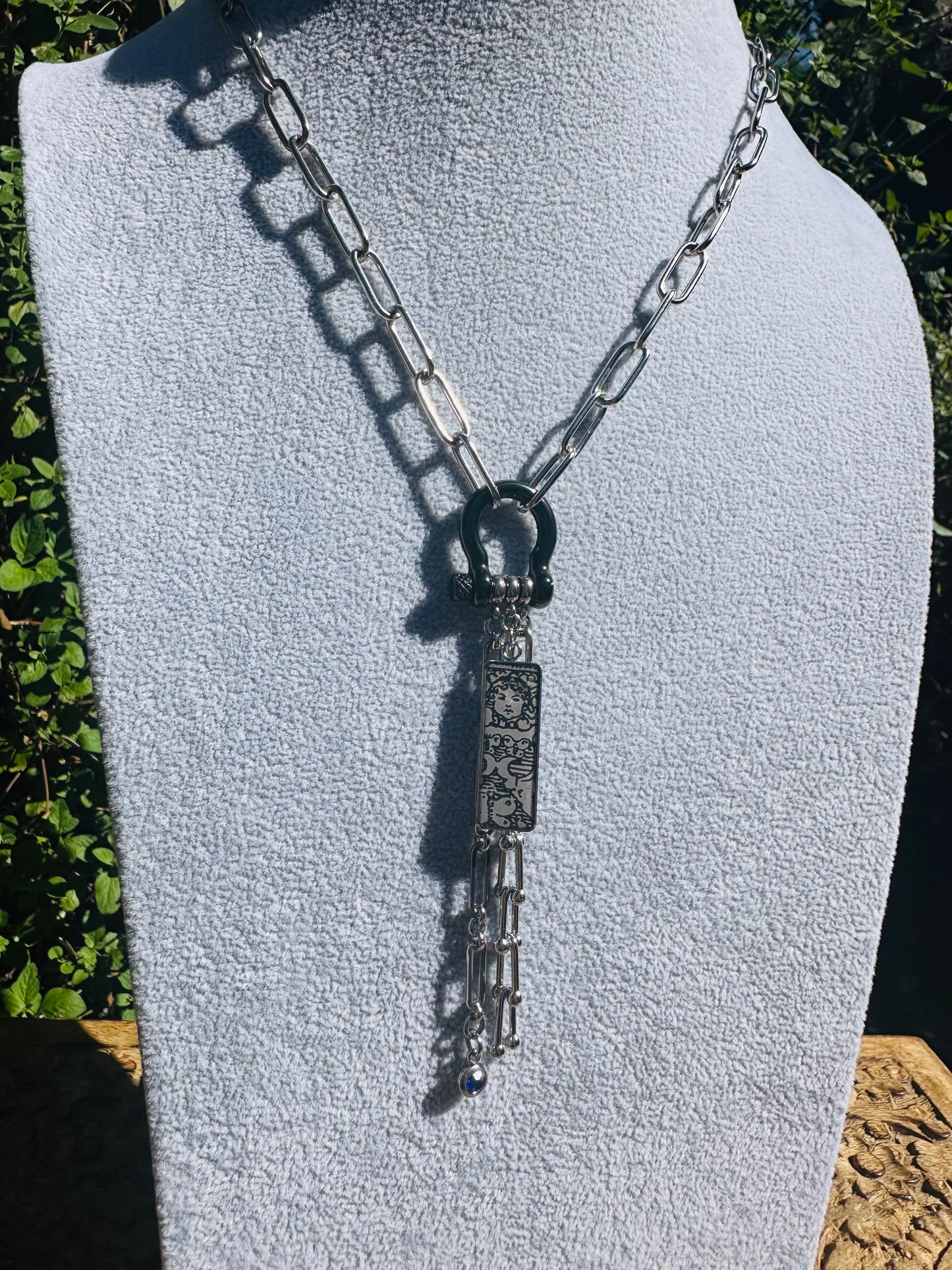 Tarot To Go: Shackle Clasp Necklaces