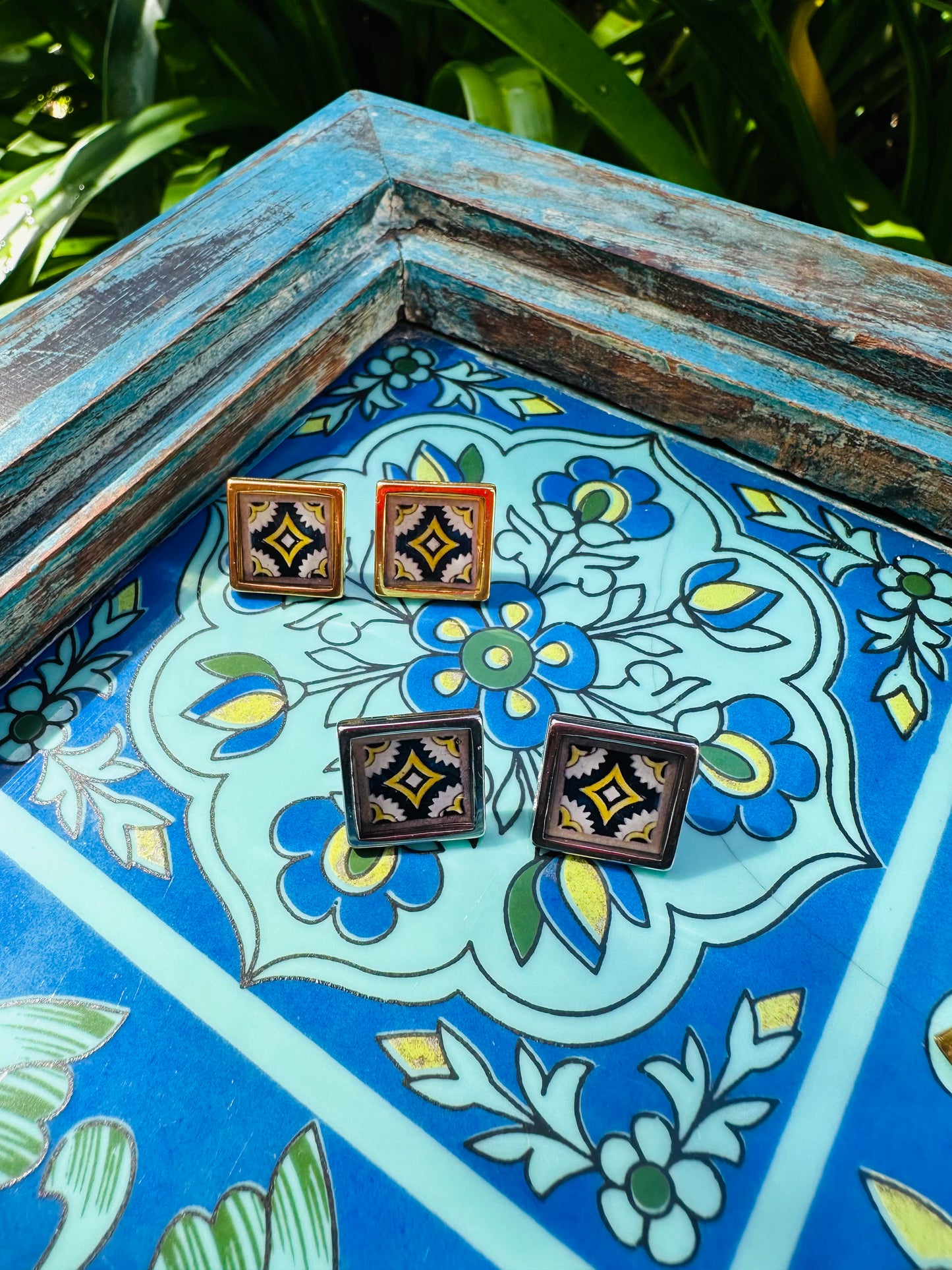 Tile Star Studs (Paseo Nuevo Steps)