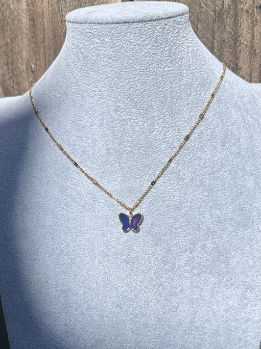 Butterfly Mood Necklace