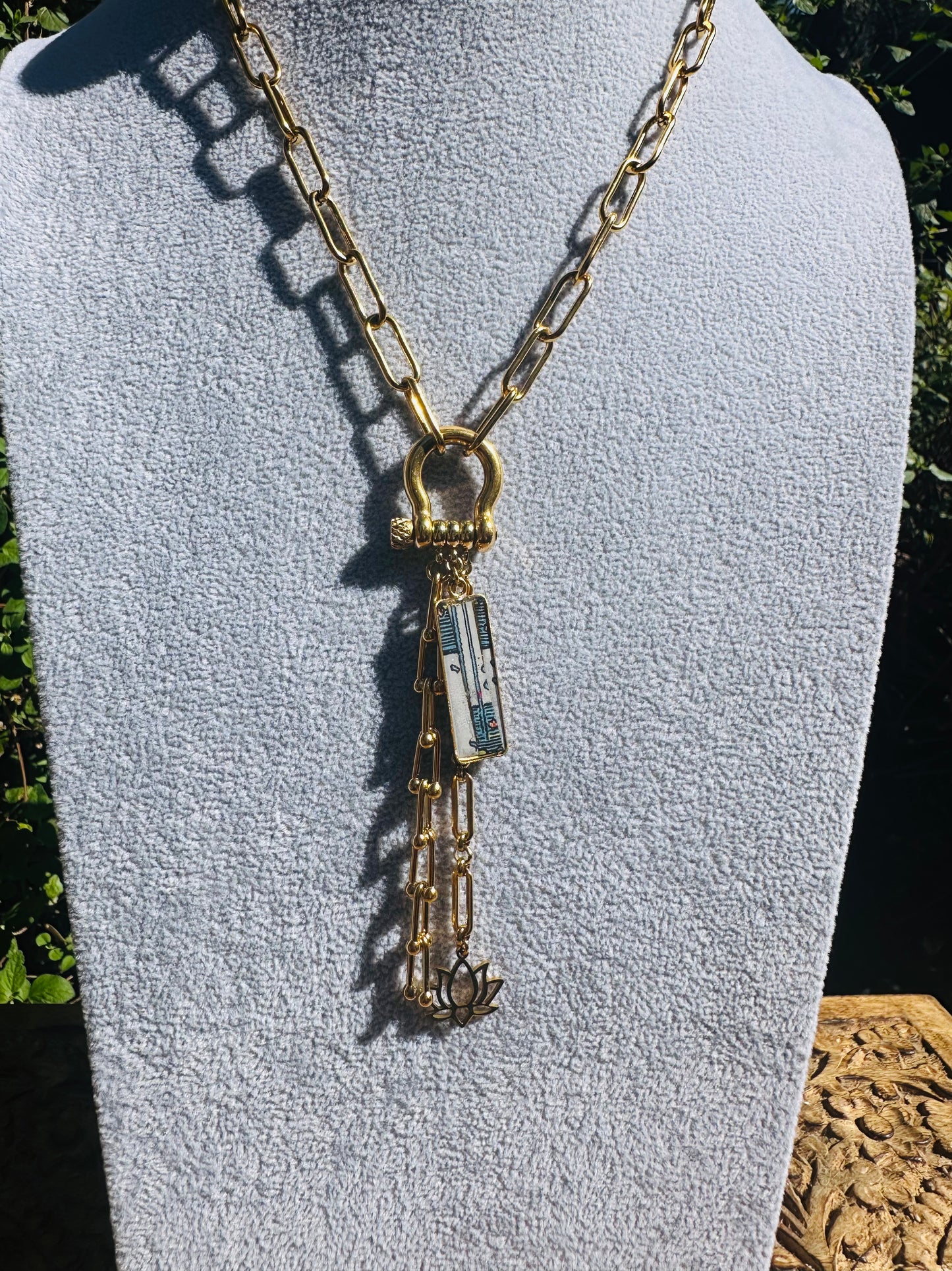 Tarot To Go: Shackle Clasp Necklaces