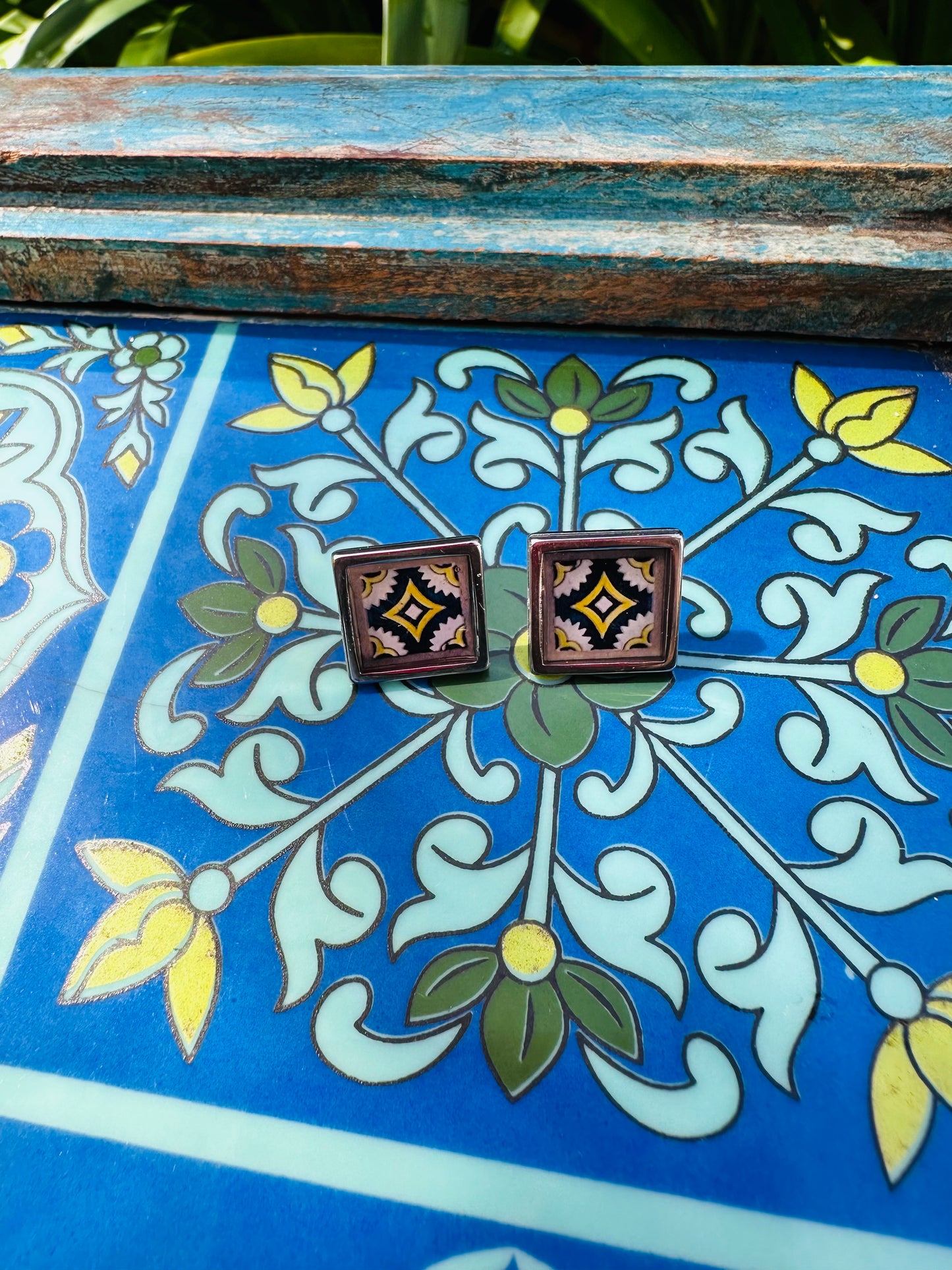 Tile Star Studs (Paseo Nuevo Steps)