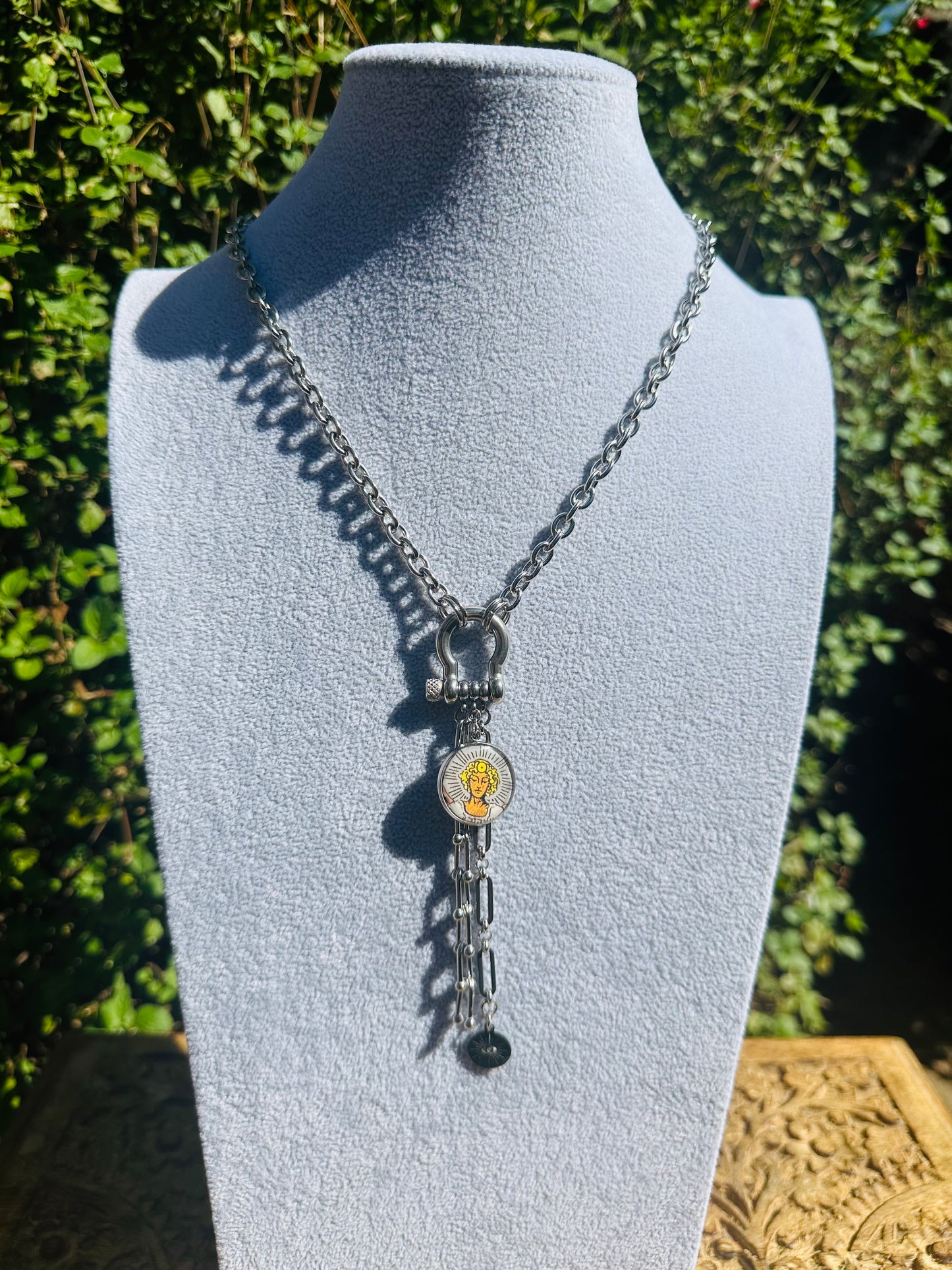 Tarot To Go: Shackle Clasp Necklaces