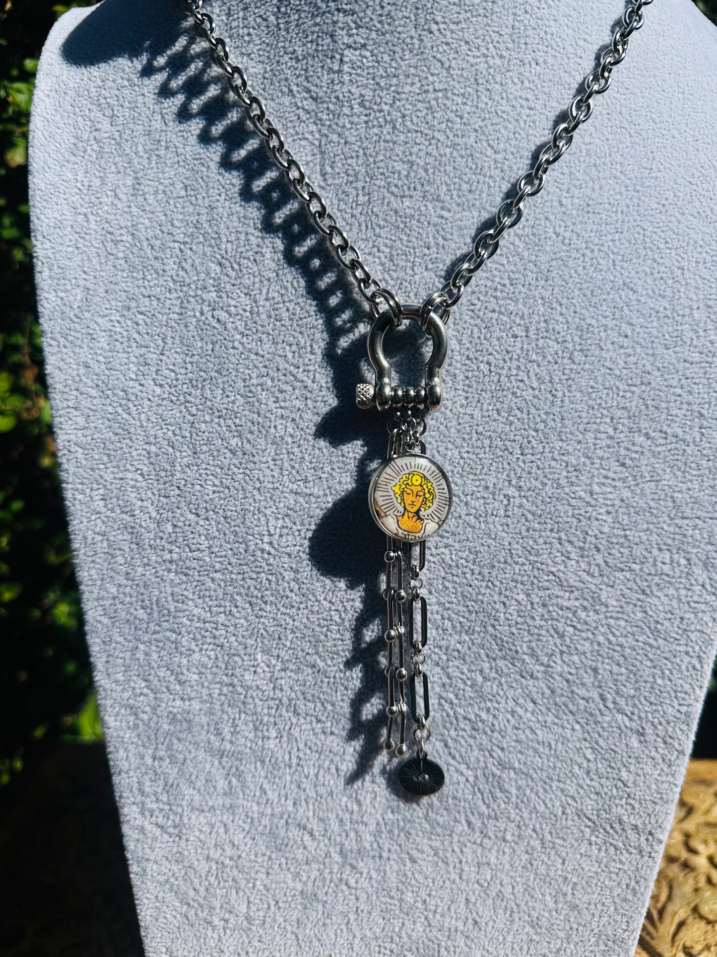 Tarot To Go: Shackle Clasp Necklaces