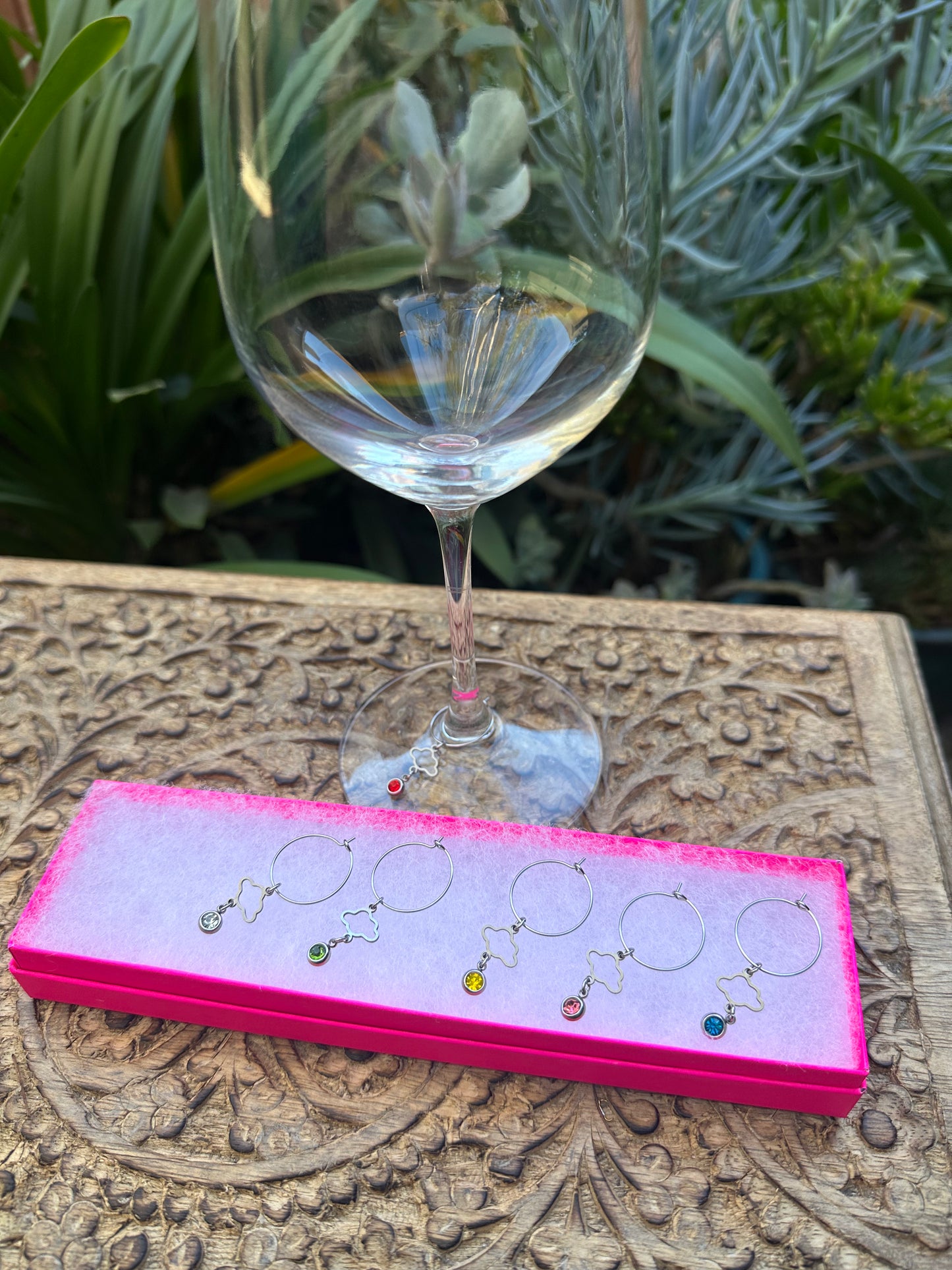 Dream Cloud Wine Glass Charms ☁️🌈