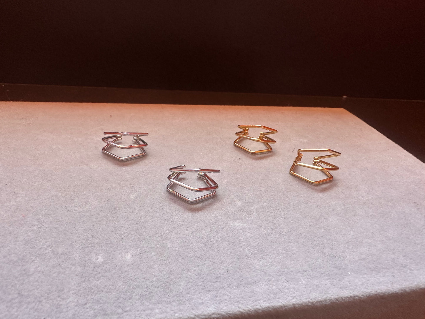 Triple Time Ear Cuff (no piercing required)