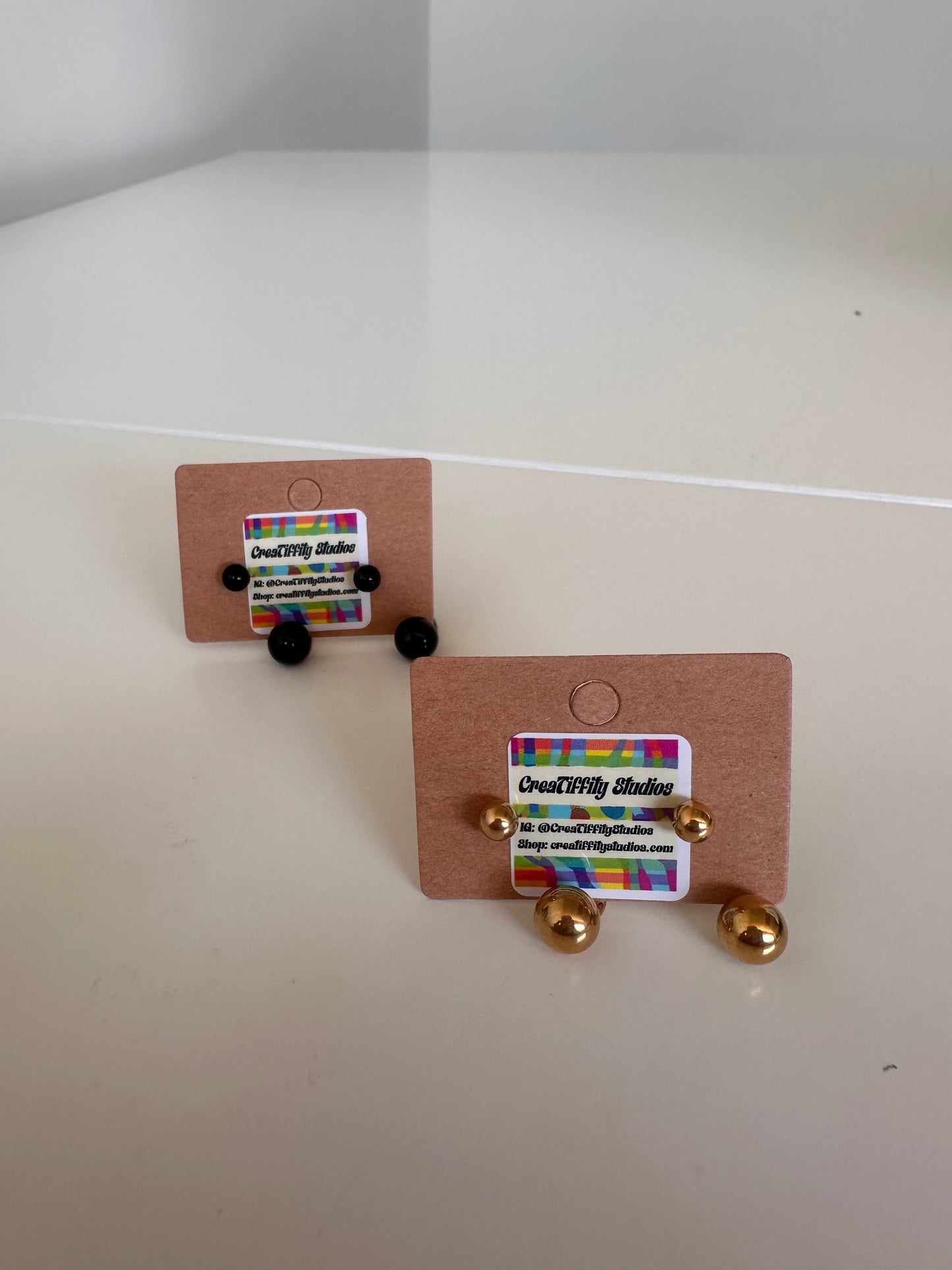 Floating Orb Studs