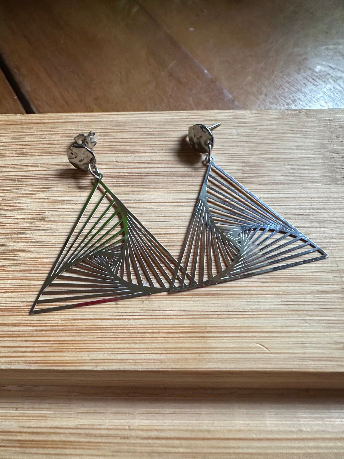 3-sided Vortex Earrings