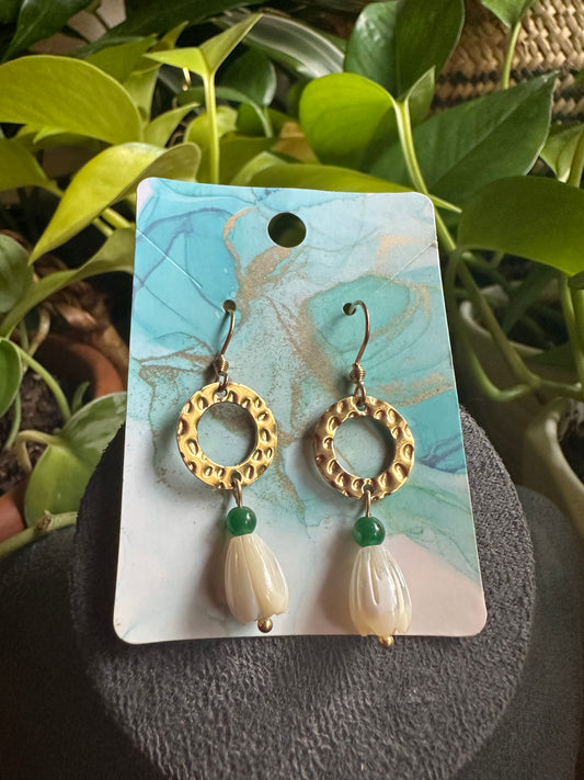 Champa Pka Hook Earrings