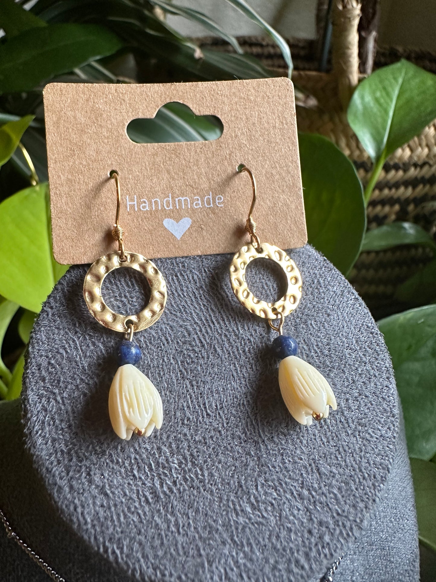 Champa Pka Hook Earrings