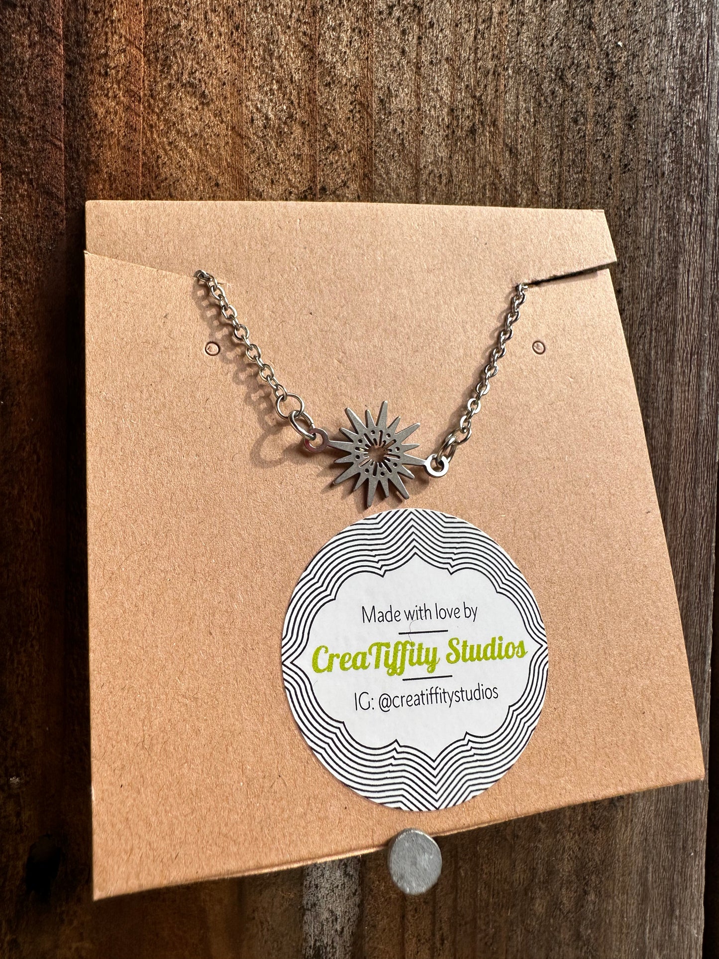 Sunny Starburst Necklace