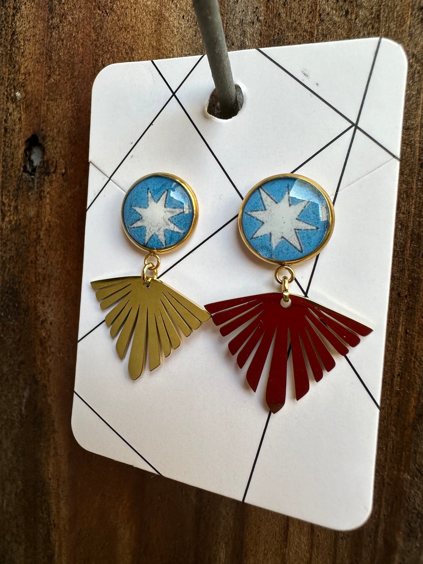 Bird’s Eye View Earrings (The Star)