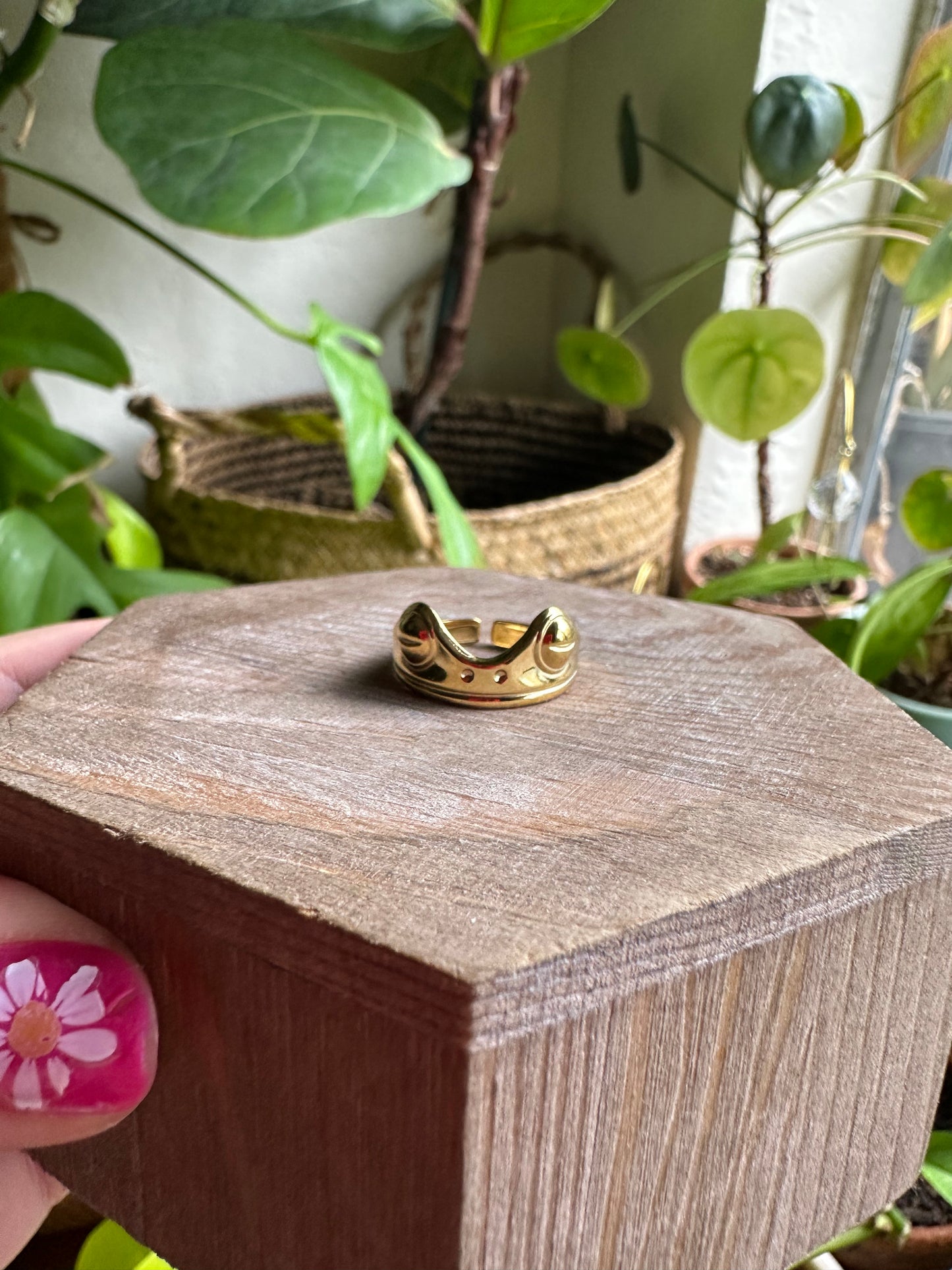 Ribbit Ribbit Frog Ring