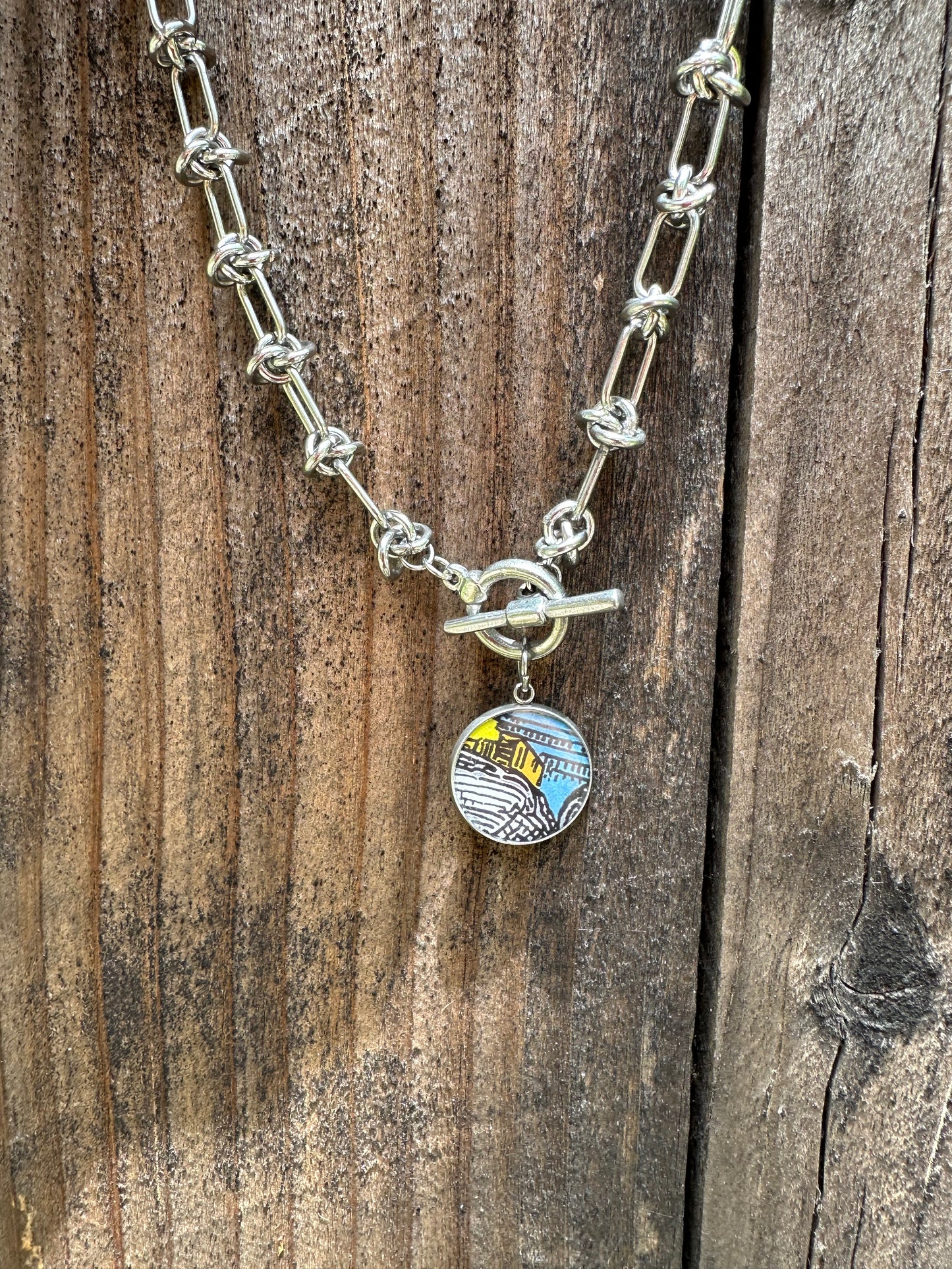 Shift in Perspective Necklace (IX of Cups)