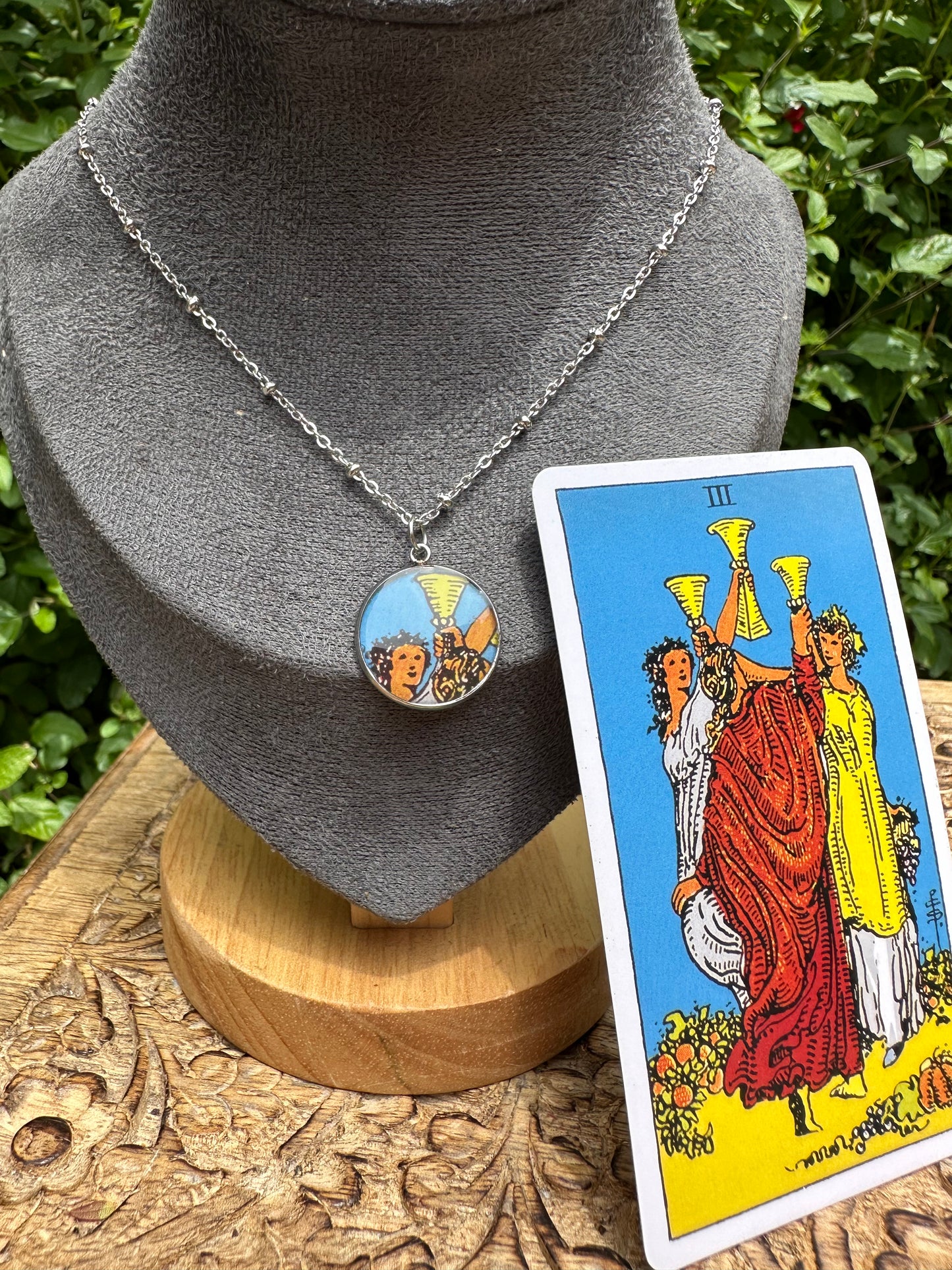 Cheers! Necklace (III of Cups)