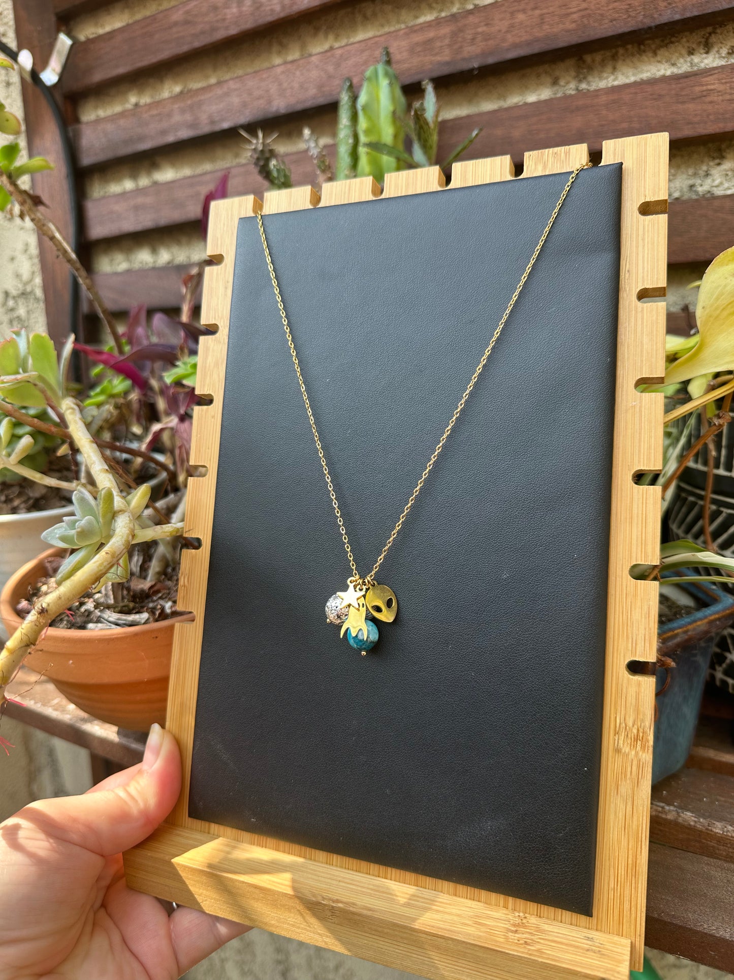 Extraterrestrial Traveler Necklace